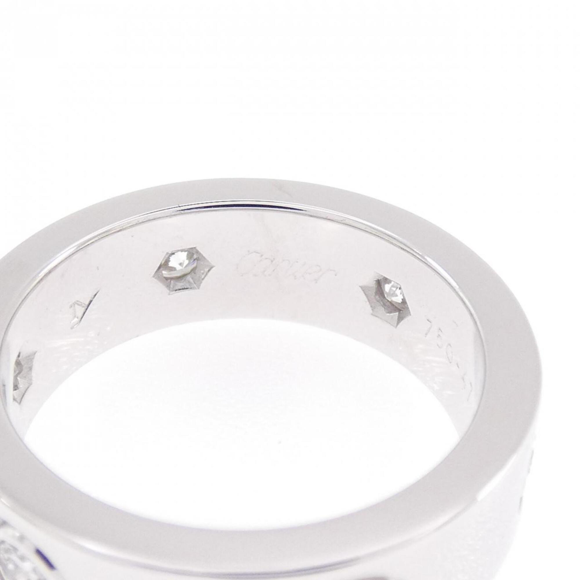 Cartier White Gold White Gold (18K) Band Ring (Pre-Owned)
