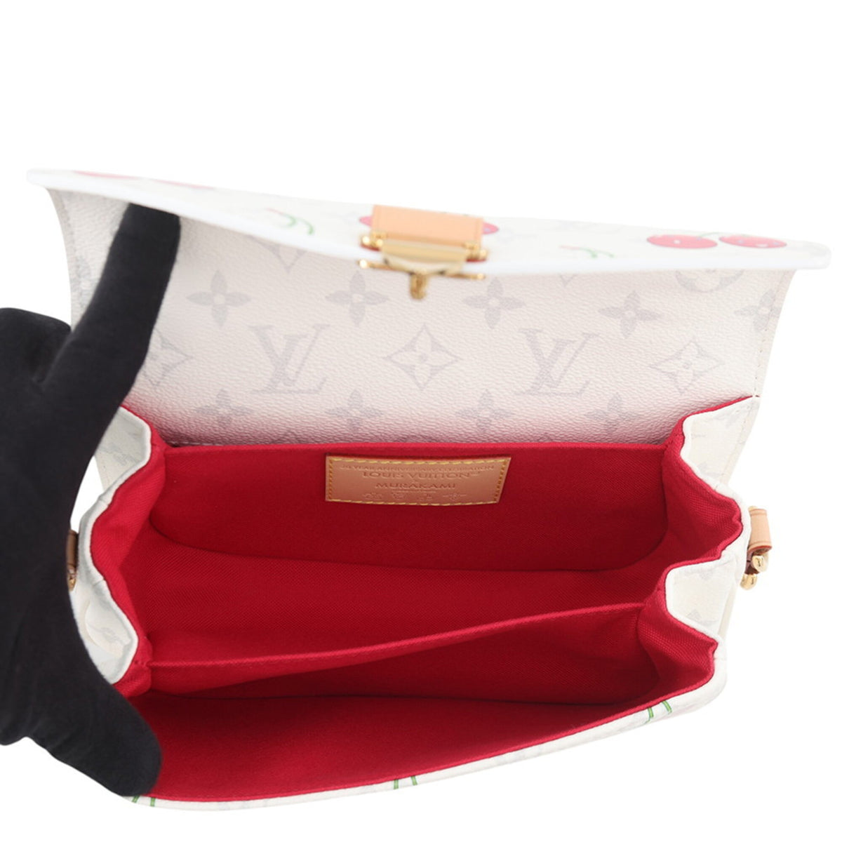 Louis Vuitton Monogram Cherry Monogram Cherry White Handbag Shoulder Bag (Pre-Owned)