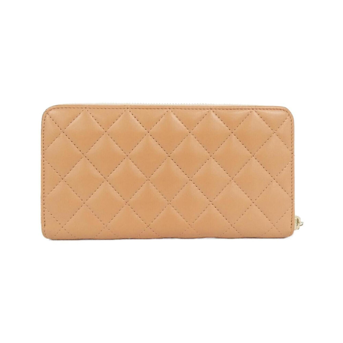 Chanel Leather Long Wallet (Bi-Fold) (Pre-Owned)