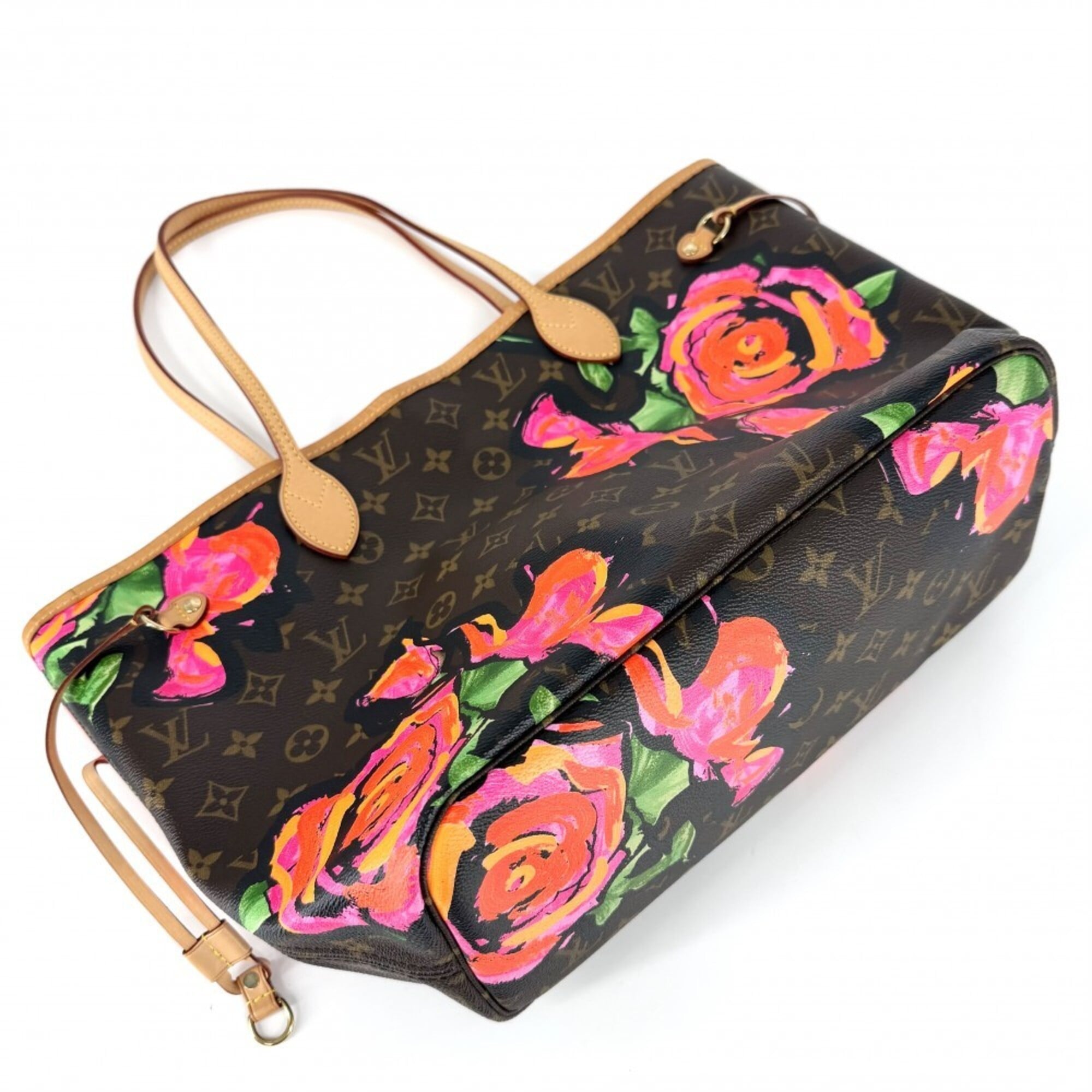 Louis Vuitton Monogram Brown Pink Monogram Rose Handbag Tote Bag (Pre-Owned)
