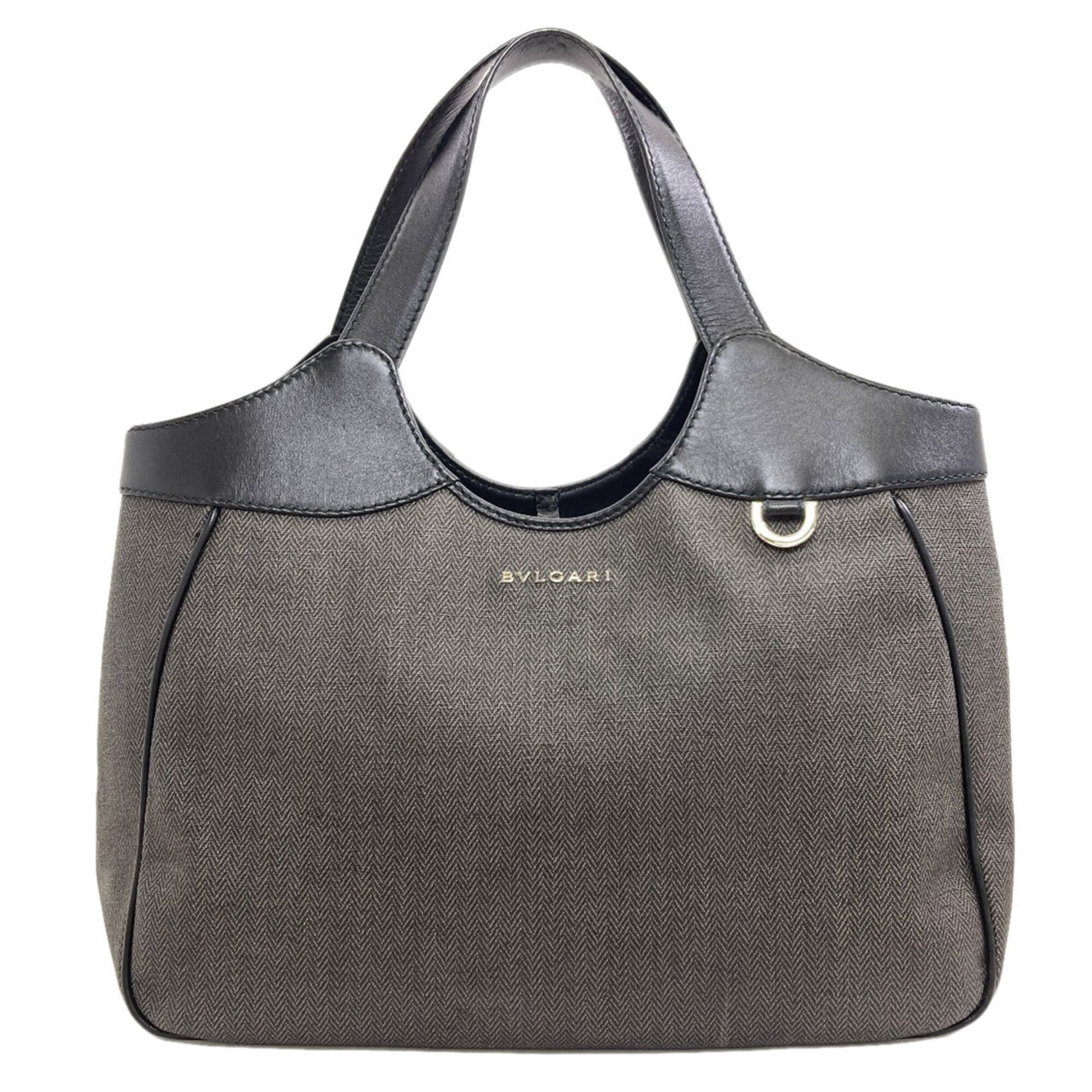 Bvlgari Black Pvc Tote Bag (Pre-Owned)