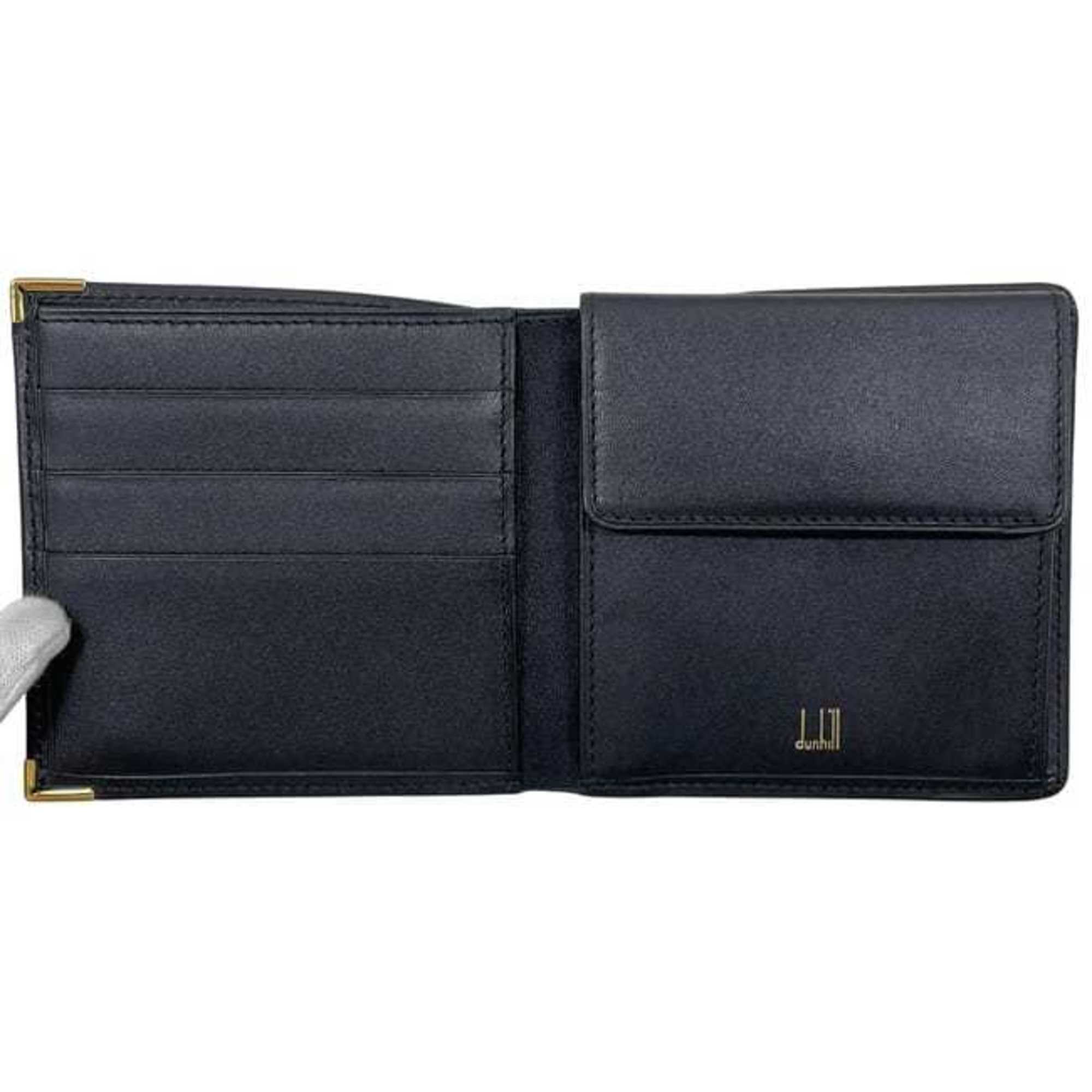 Dunhill Black Leather Wallet (Bi-Fold) (Pre-Owned)