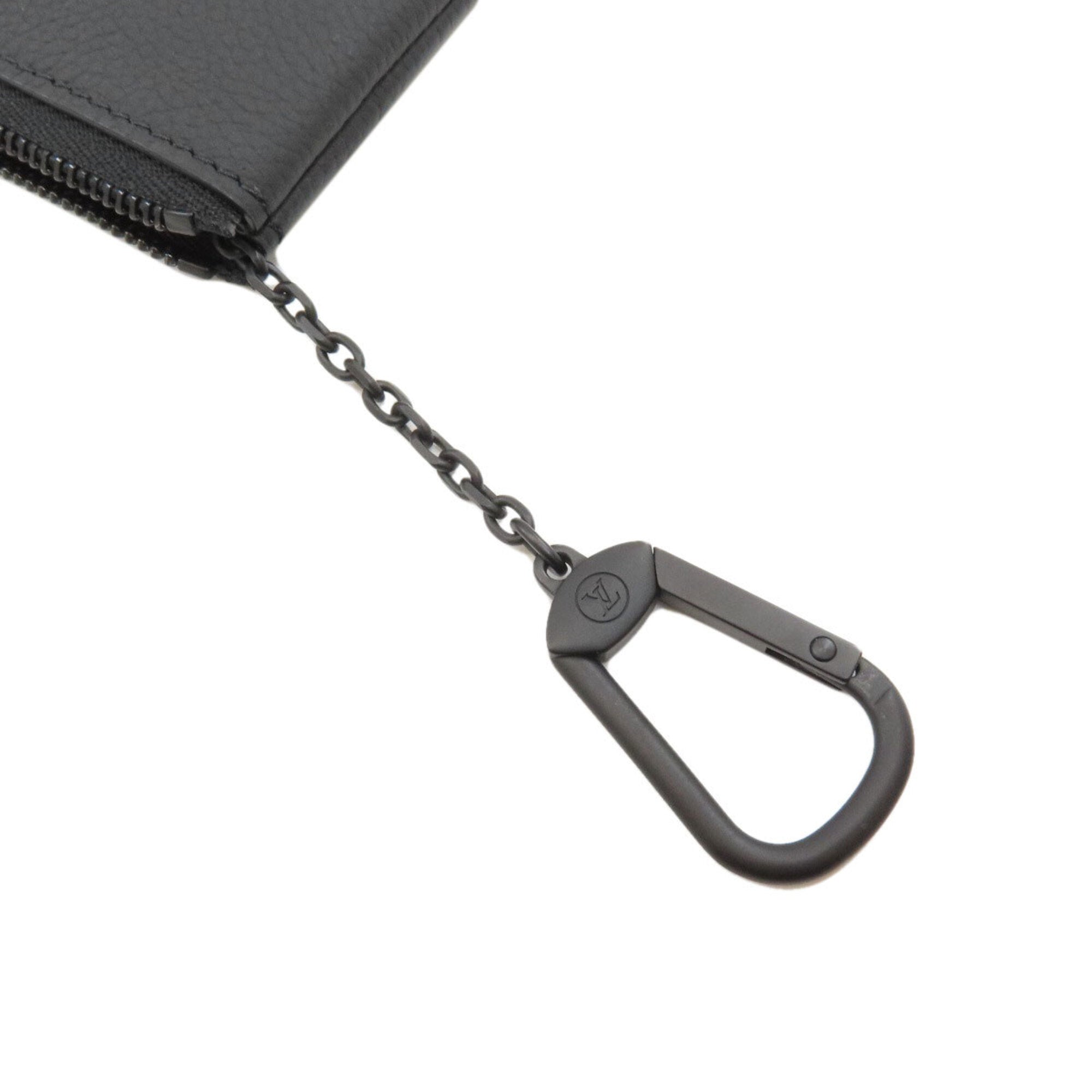Louis Vuitton Noir Leather Pochette (Pre-Owned)