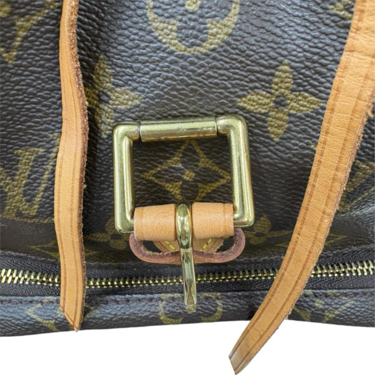 Louis Vuitton Brown Monogram Canvas Backpack (Pre-Owned)