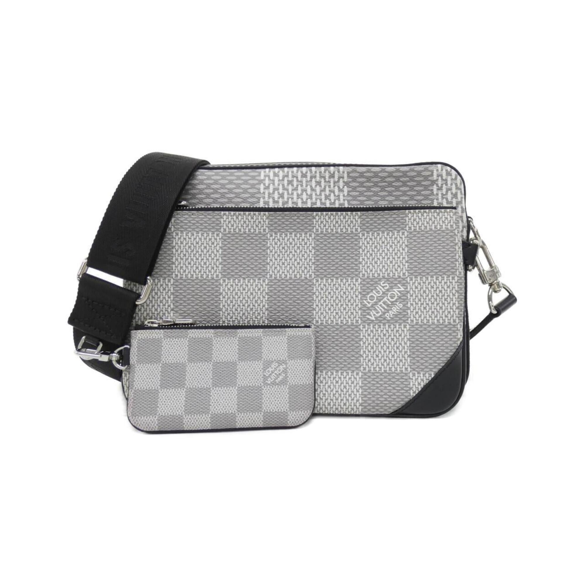 Louis Vuitton Coated Canvas Pouch Shoulder Bag (Pre-Owned)