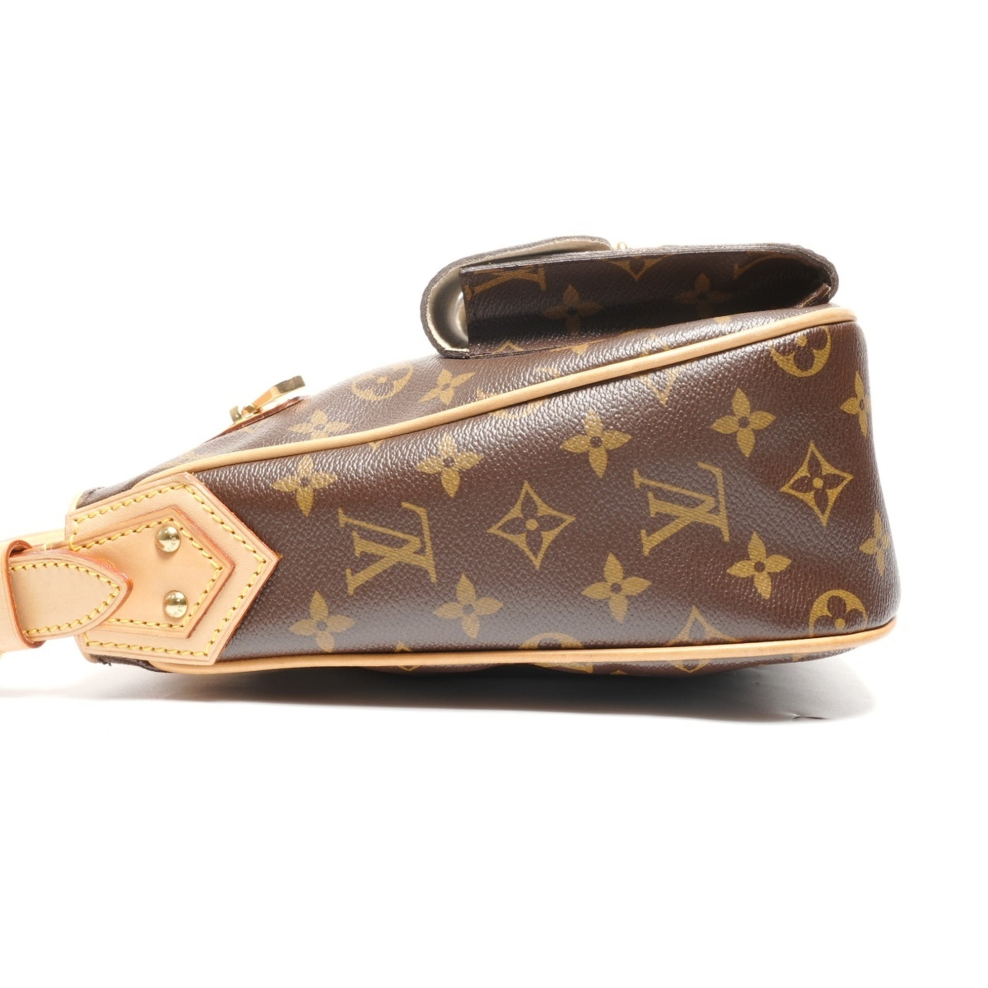 Louis Vuitton Brown Monogram Shoulder Bag (Pre-Owned)