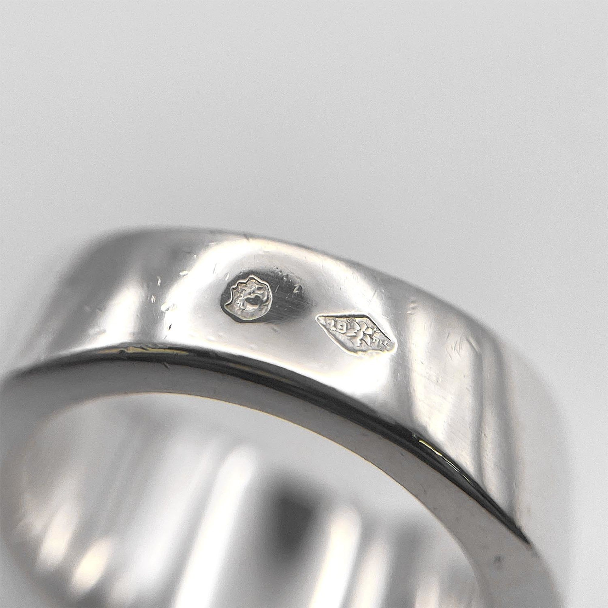 Hermes Silver Silver 925 Pinky Ring (Pre-Owned)