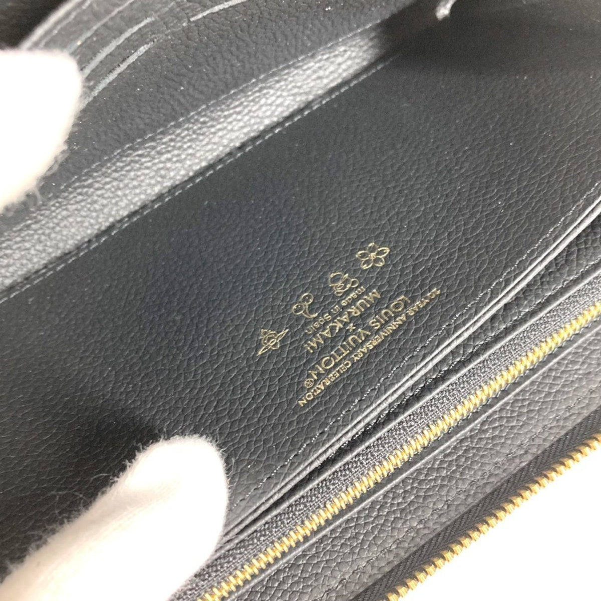 Louis Vuitton Black Multi-Color Monogram Empreinte Long Wallet (Bi-Fold) (Pre-Owned)