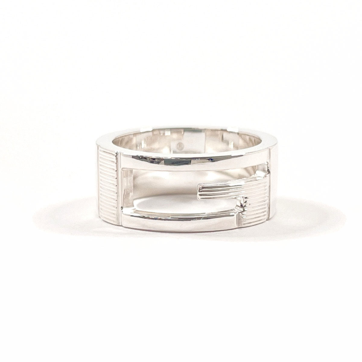 Gucci Silver Silver 925 Band Ring (Pre-Owned)