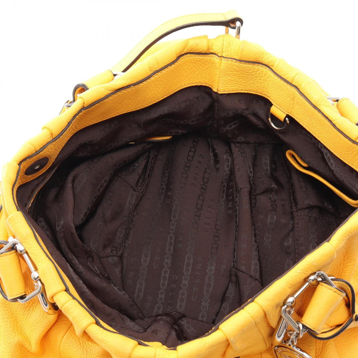 Celine Yellow Leather Handbag (Pre-Owned)