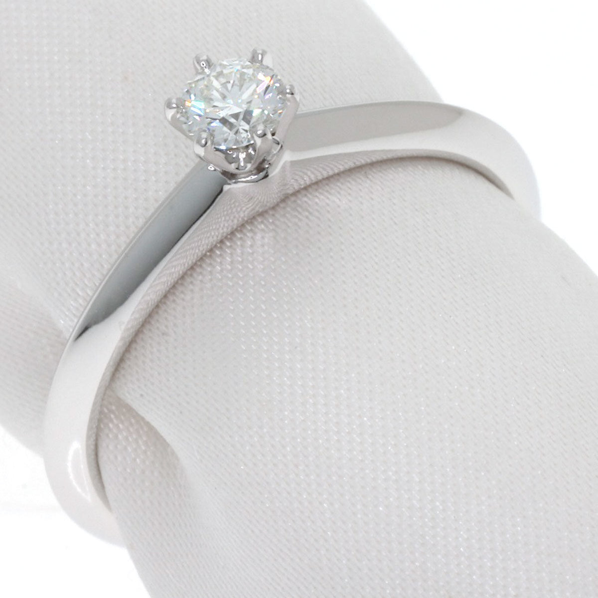 Tiffany Platinum 950 Band Ring (Pre-Owned)