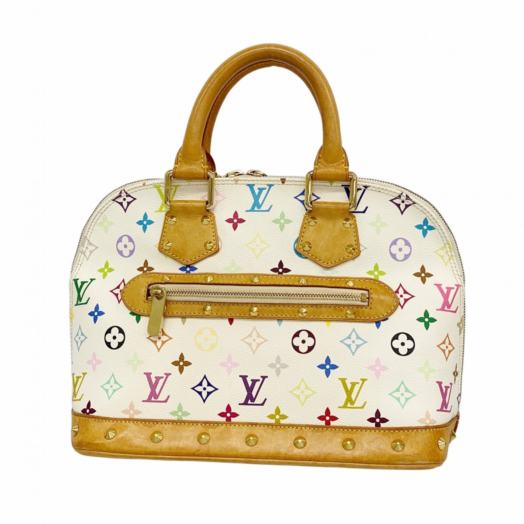 Louis Vuitton Blanc Handbag (Pre-Owned)