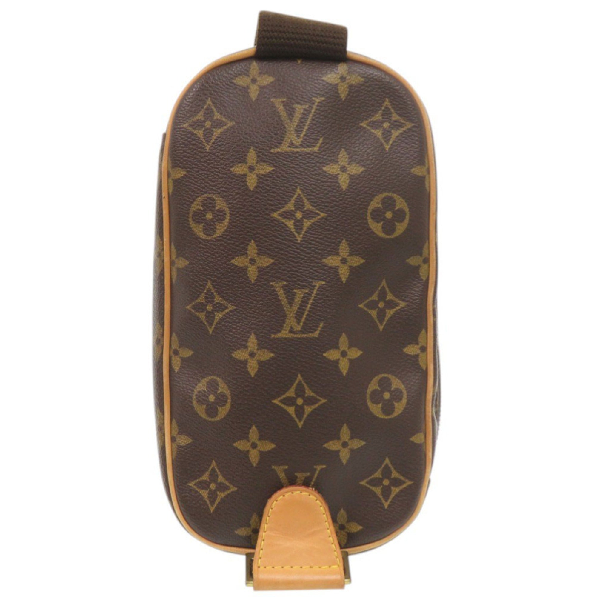 Louis Vuitton Brown Monogram Monogram Pochette Sling Bag (Pre-Owned)