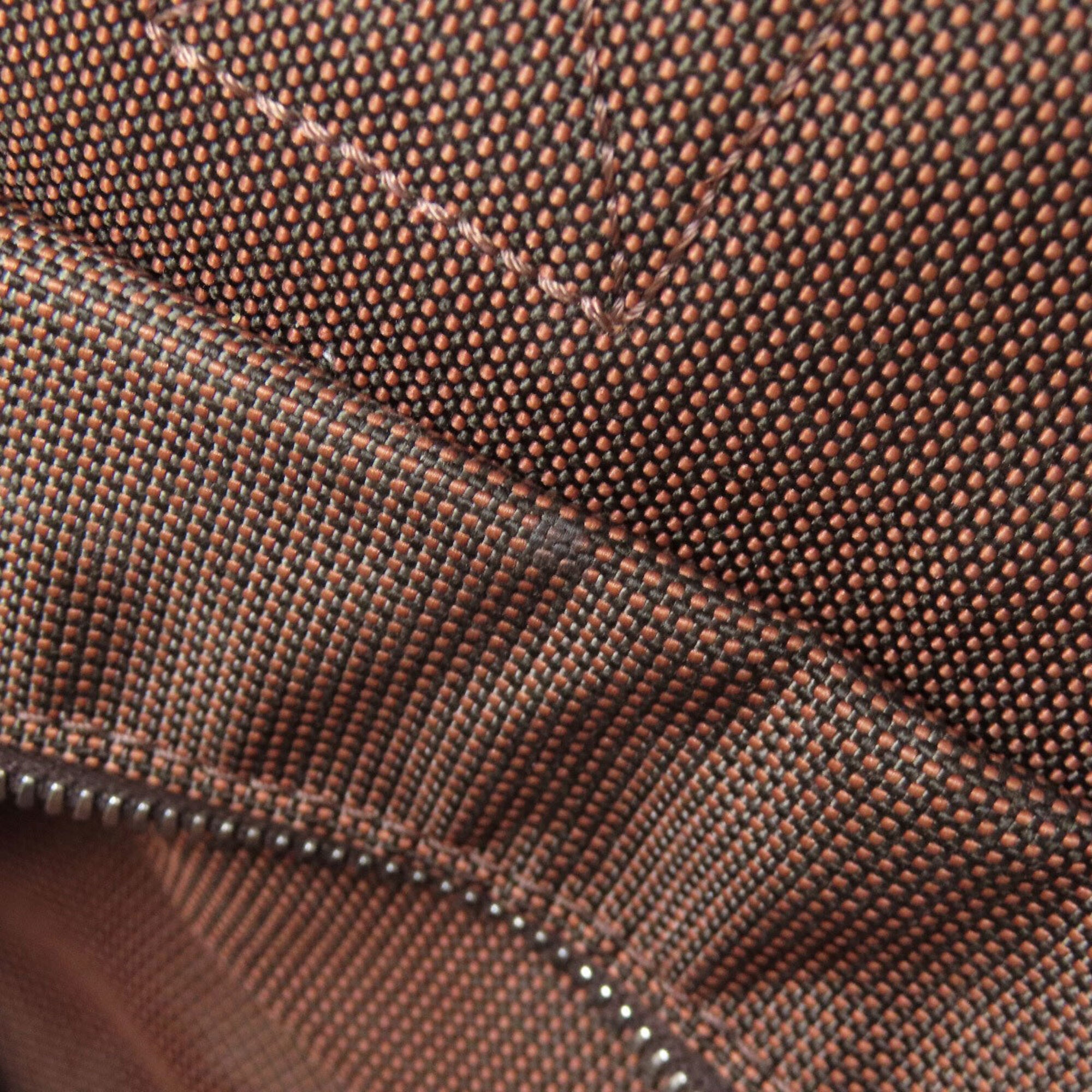 Hermes Brown Canvas Backpack (Pre-Owned)