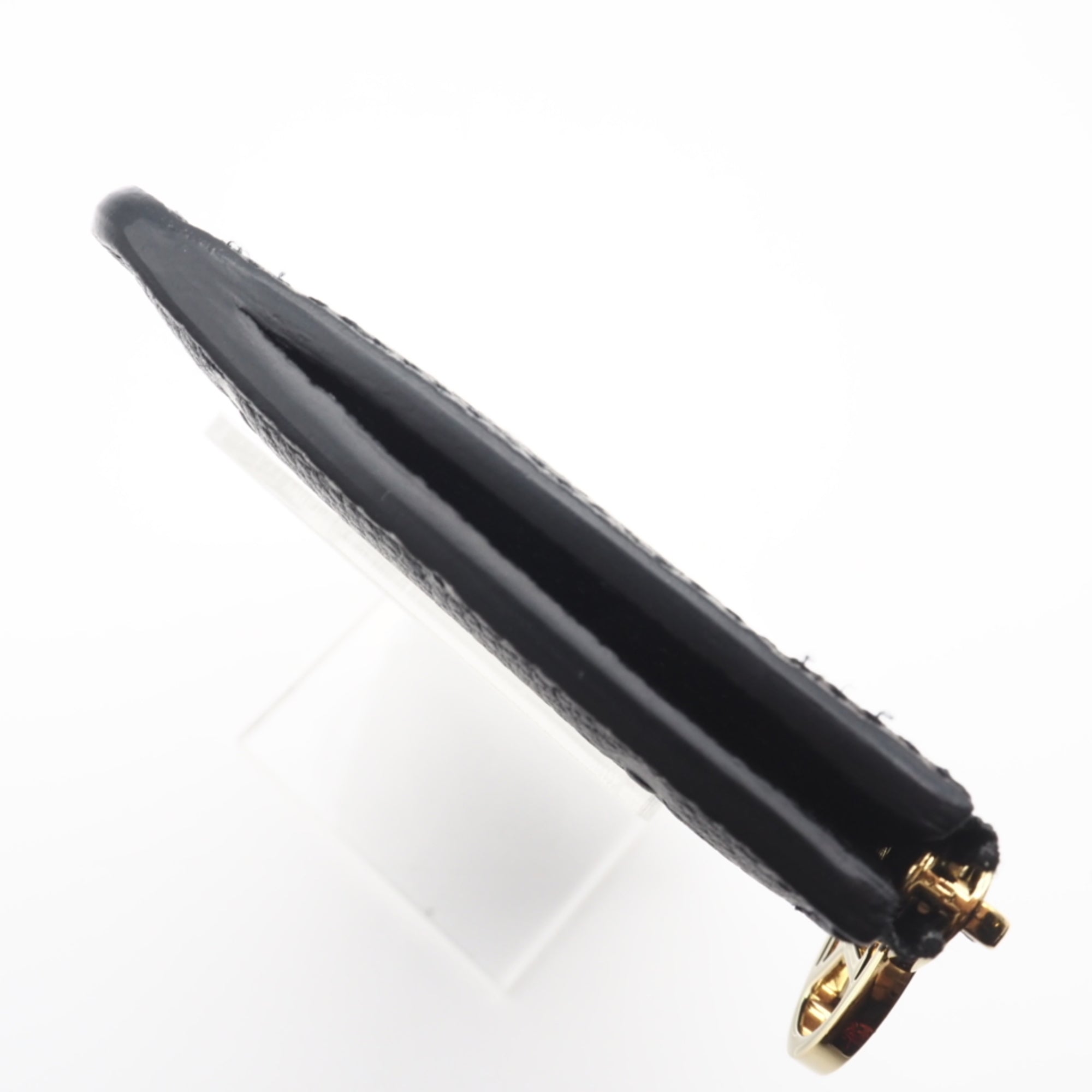 Louis Vuitton Black Noir Leather Coin Purse/Coin Case (Pre-Owned)
