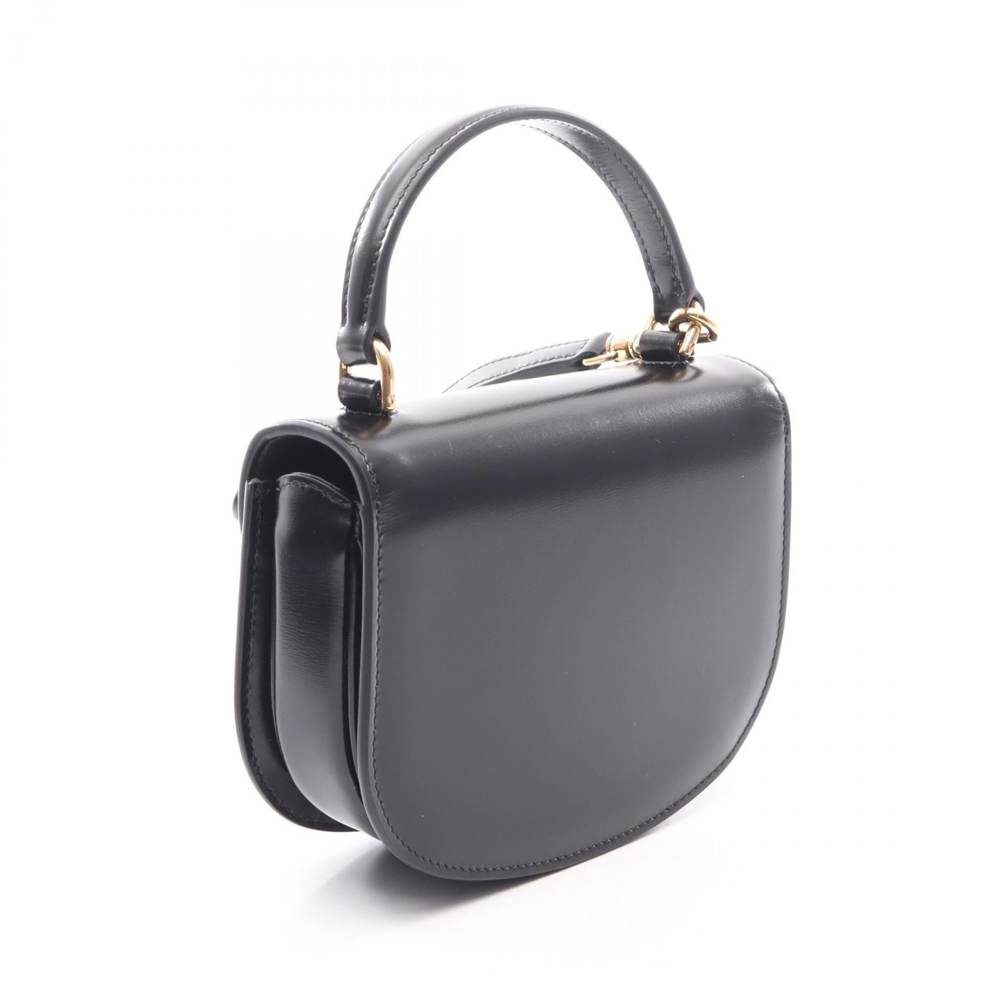 Celine Black Leather Handbag (Pre-Owned)