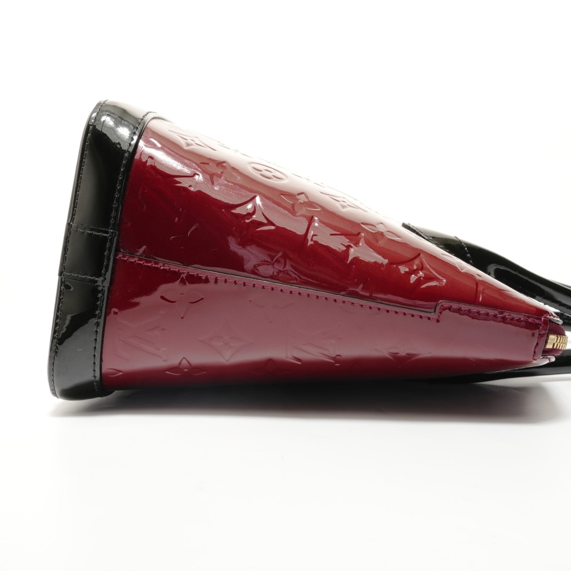 Louis Vuitton Monogram Vernis Red Color Monogram Vernis Handbag (Pre-Owned)