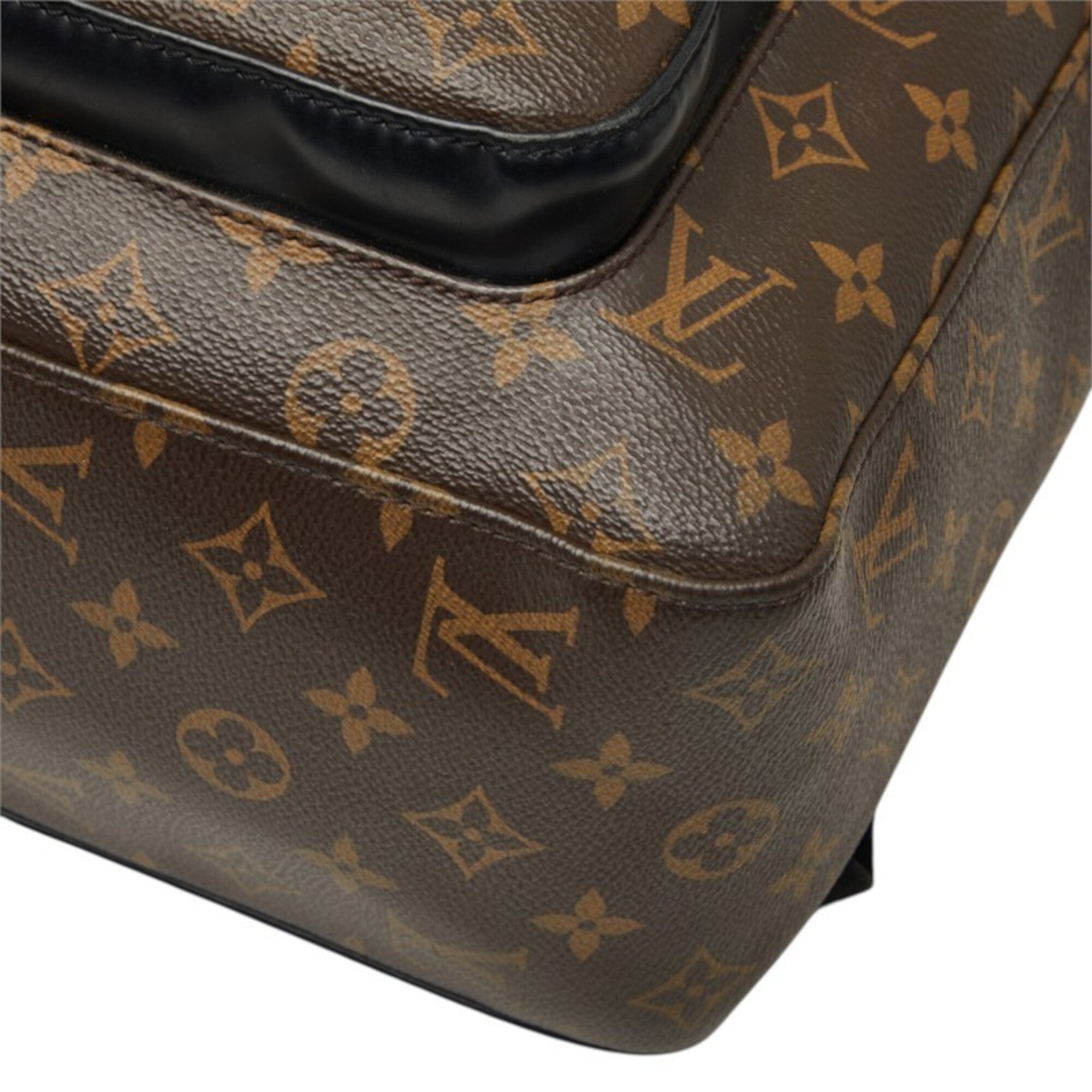 Louis Vuitton Brown Monogram Macassar Pvc Leather (Pre-Owned)