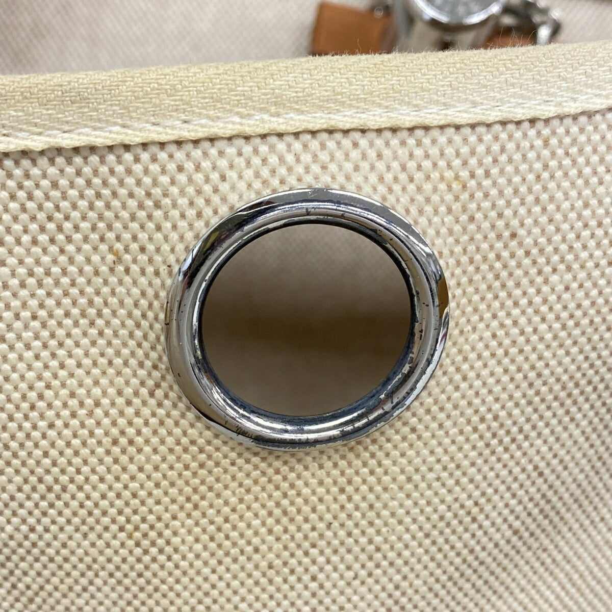 Hermes Natural Toile H Backpack (Pre-Owned)