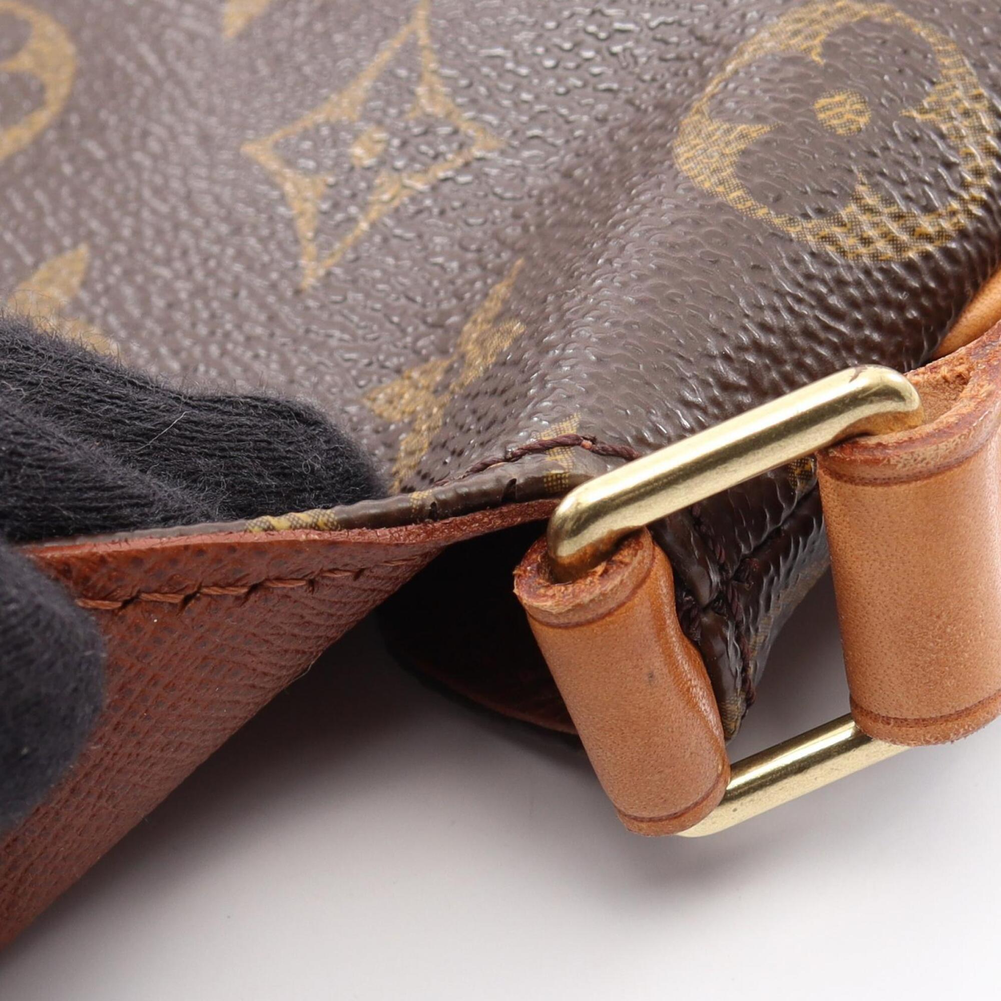 Louis Vuitton Brown Monogram Monogram Leather Shoulder Bag (Pre-Owned)