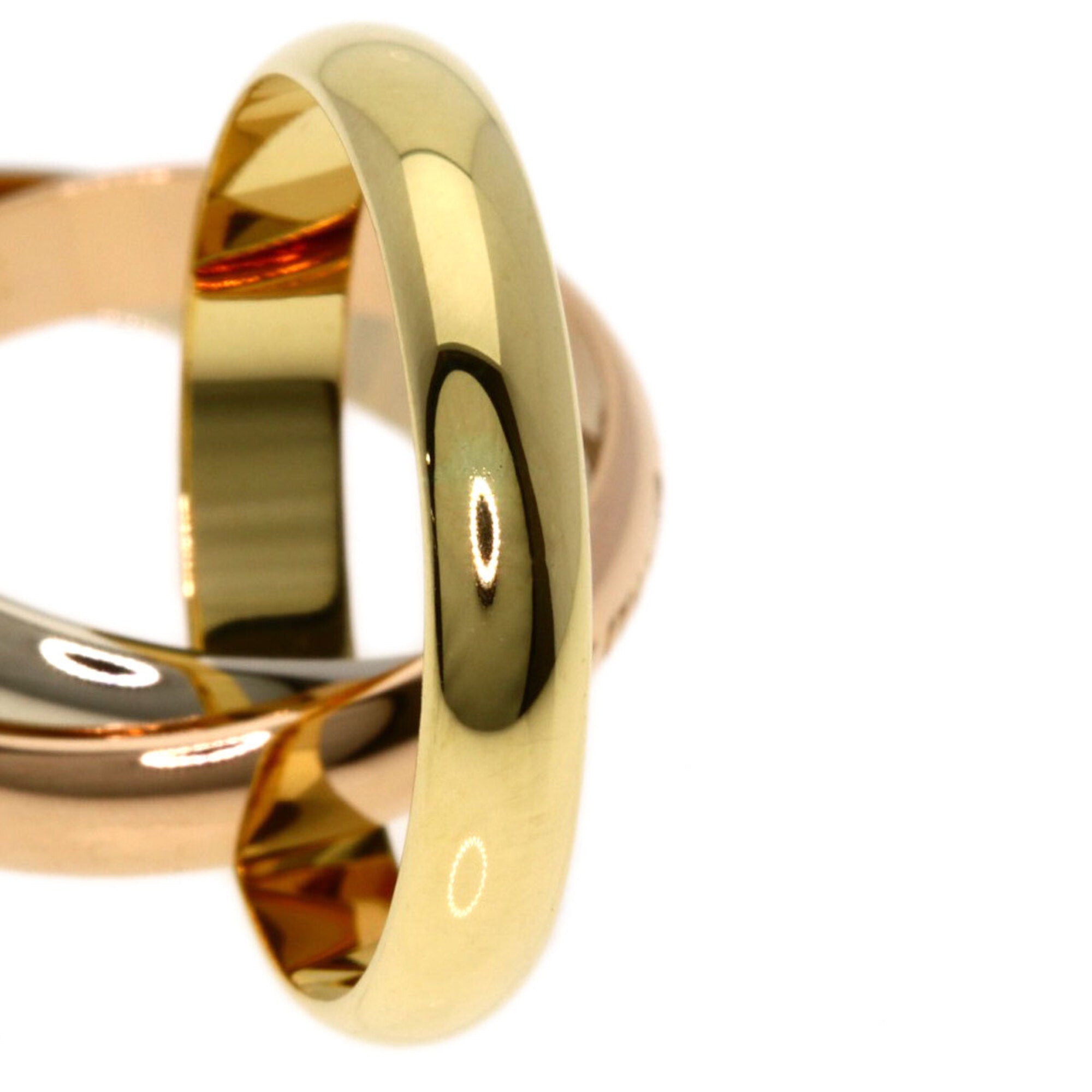 Cartier Yellow Gold (18K) Pink Gold (18K) White Gold (18K) Band Ring (Pre-Owned)