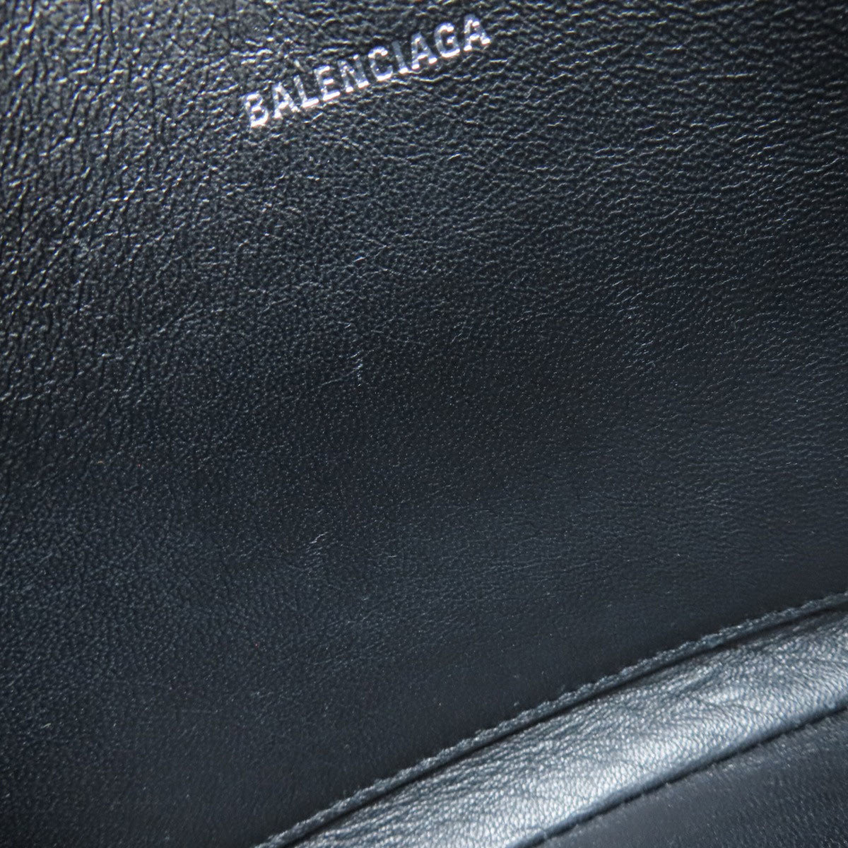 Balenciaga Black Leather Pouch (Pre-Owned)