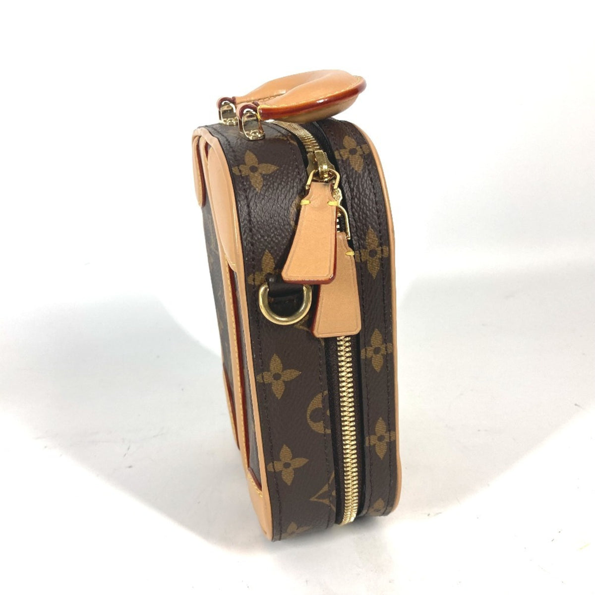 Louis Vuitton Brown Monogram Handbag Pochette Shoulder Bag (Pre-Owned)