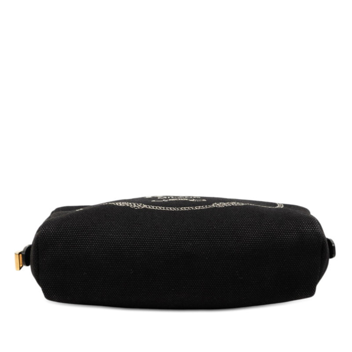 Prada Black Canvas Handbag Pouch (Pre-Owned)