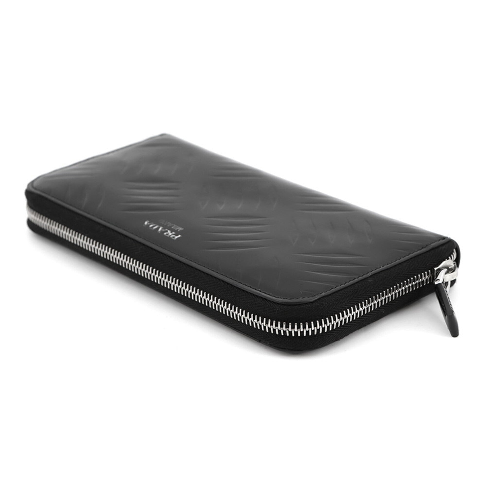 Prada Black Long Wallet (Bi-Fold) (Pre-Owned)