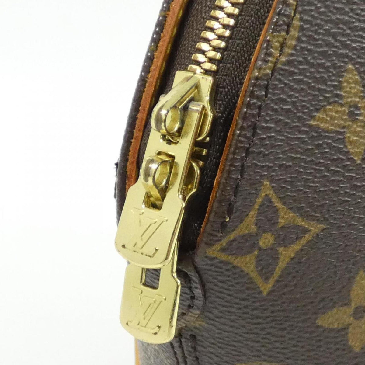 Louis Vuitton Monogram Eclipse Marron Coated Canvas Handbag (Pre-Owned)