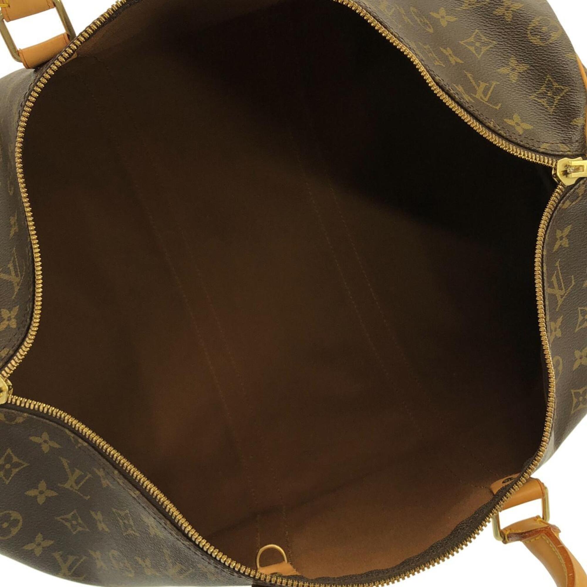 Louis Vuitton Marron Monogram Monogram Boston Bag (Pre-Owned)
