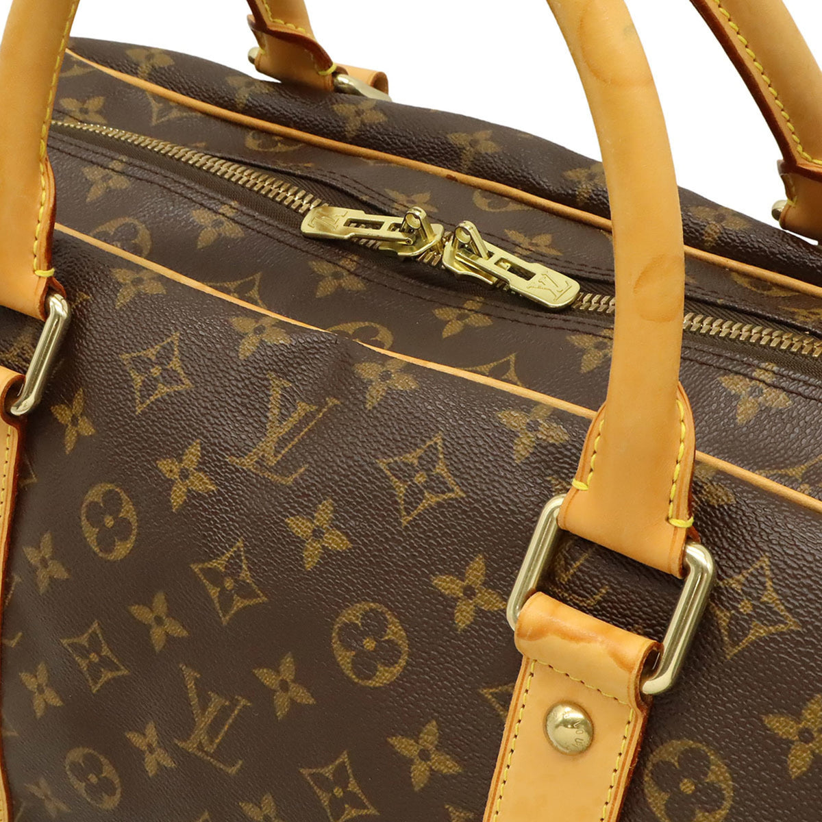 Louis Vuitton Brown Monogram Monogram Boston Bag Handbag (Pre-Owned)