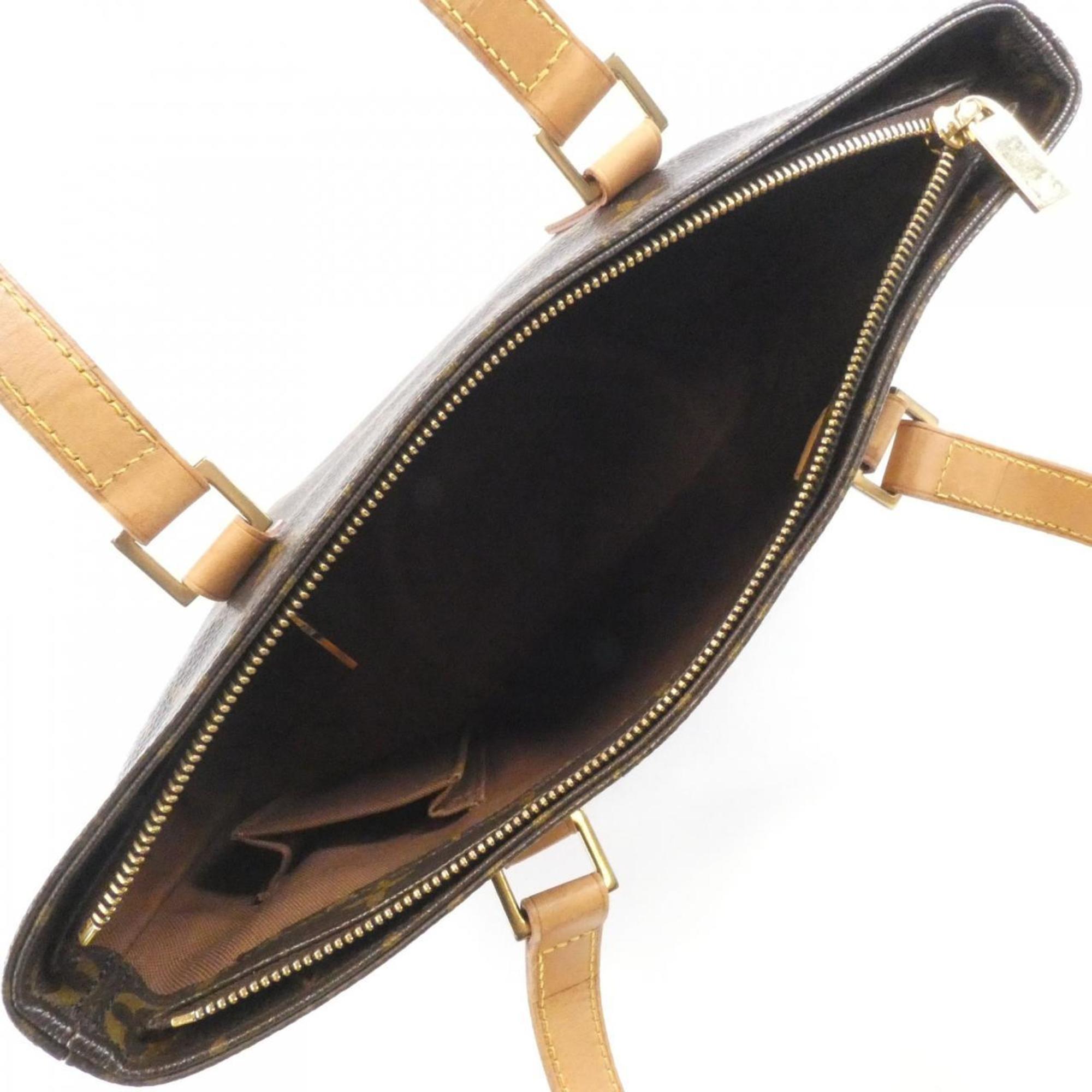 Louis Vuitton Marron Coated Canvas Handbag (Pre-Owned)