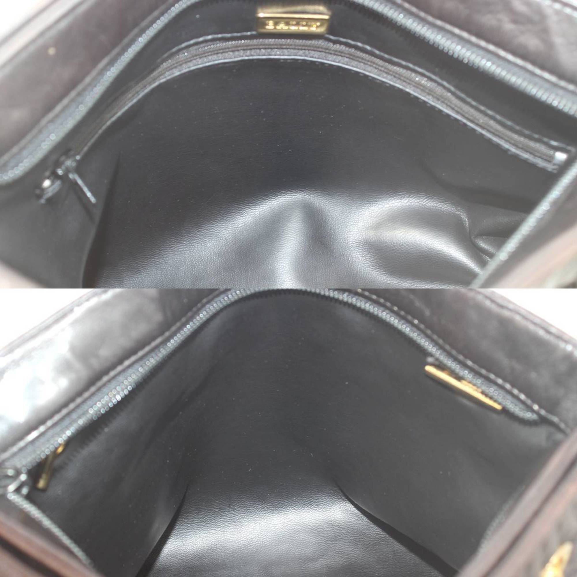 Bally Black Shoulder Bag Tote Bag (Pre-Owned)