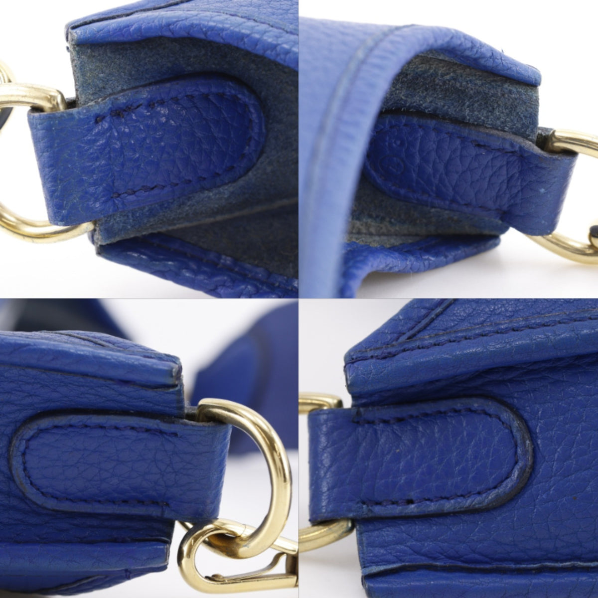 Hermes Blue Ardennes Leather Shoulder Bag (Pre-Owned)