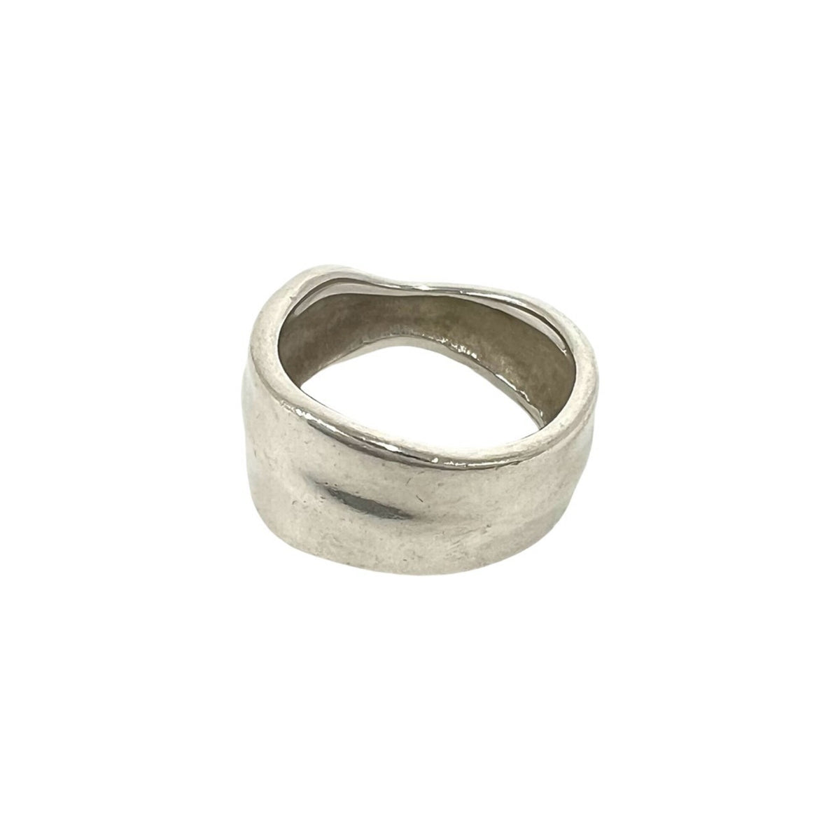 Tiffany Silver Silver 925 Band Ring (Pre-Owned)