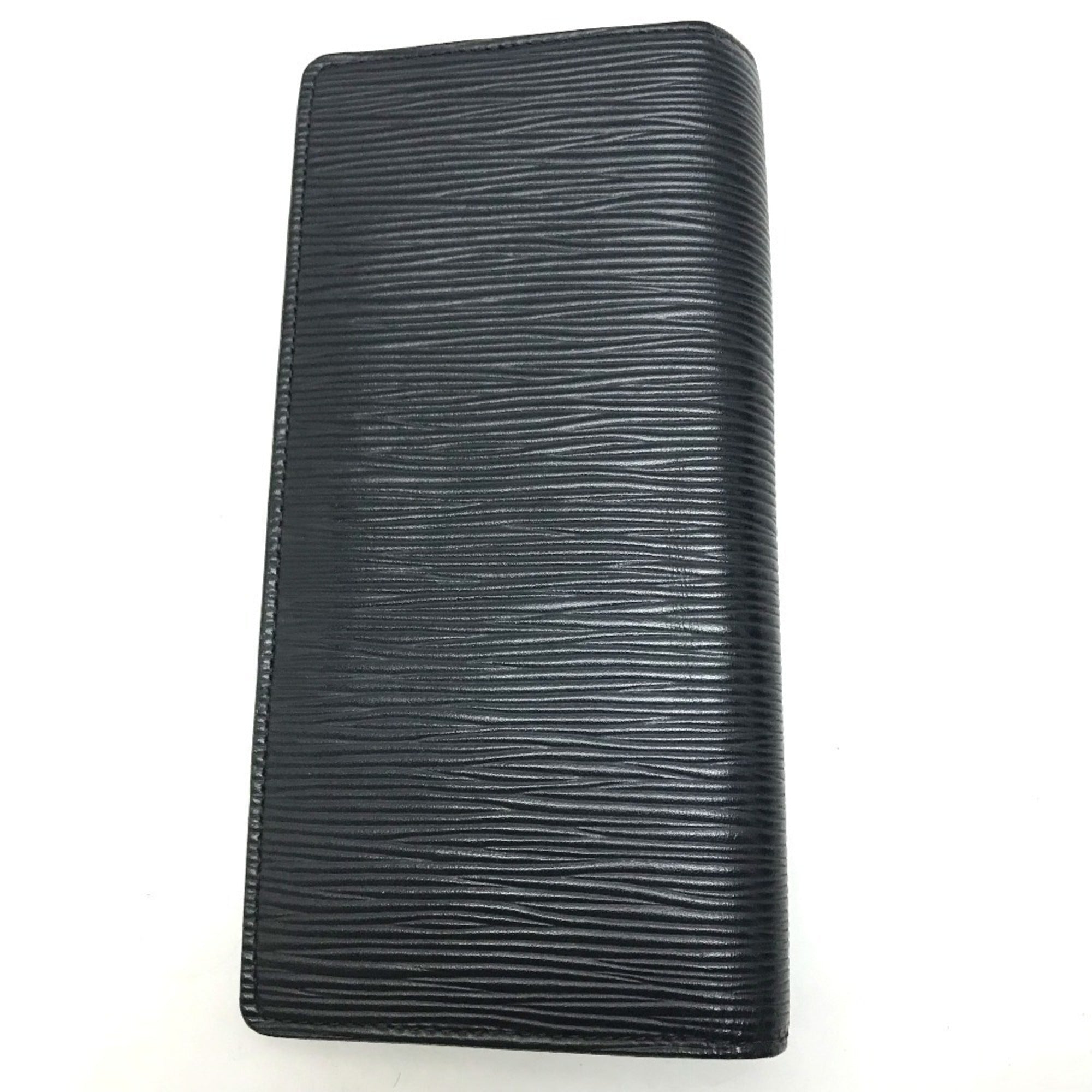 Louis Vuitton Navy Epi Leather Long Wallet (Bi-Fold) (Pre-Owned)