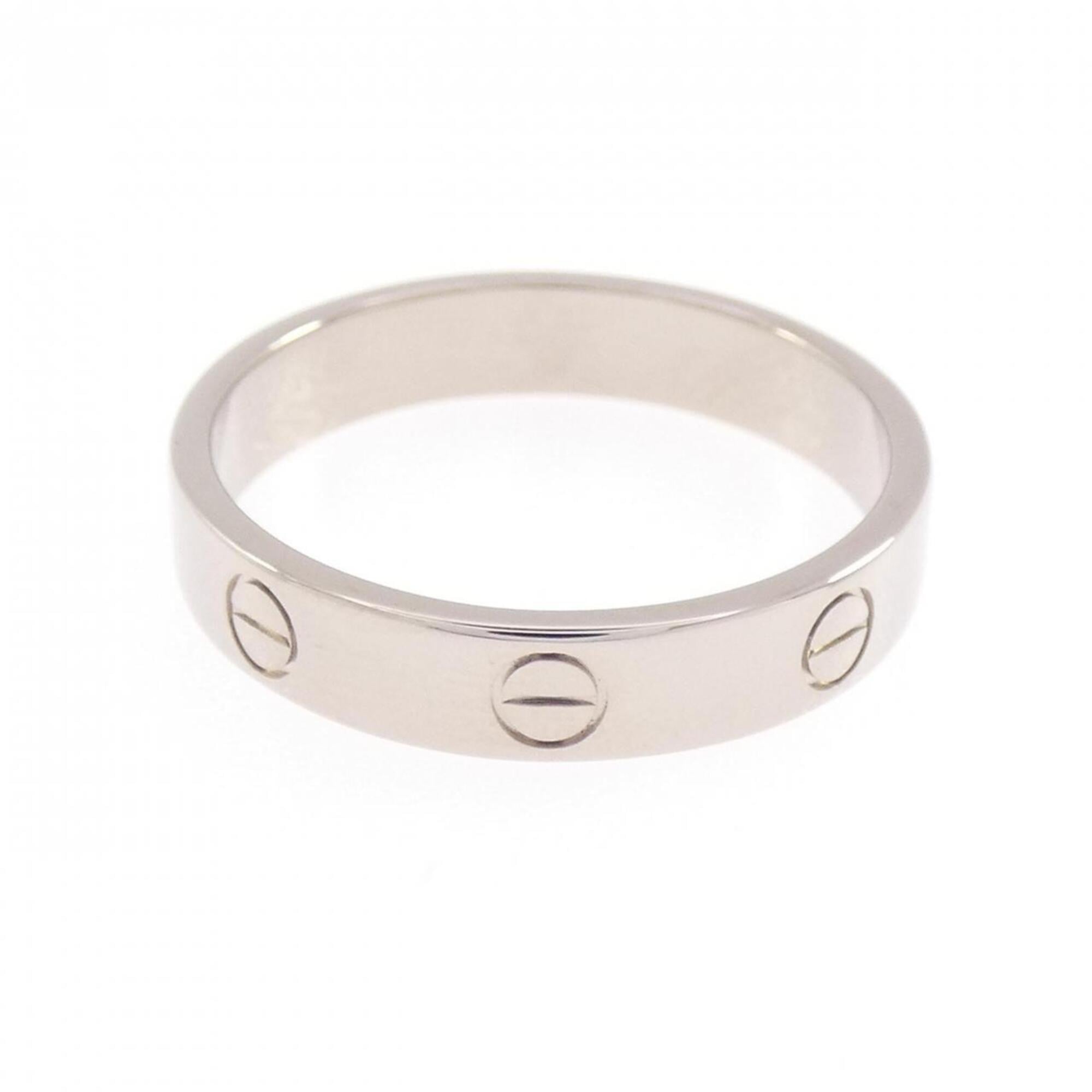 Cartier Love White Gold (18K) Band Ring (Pre-Owned)