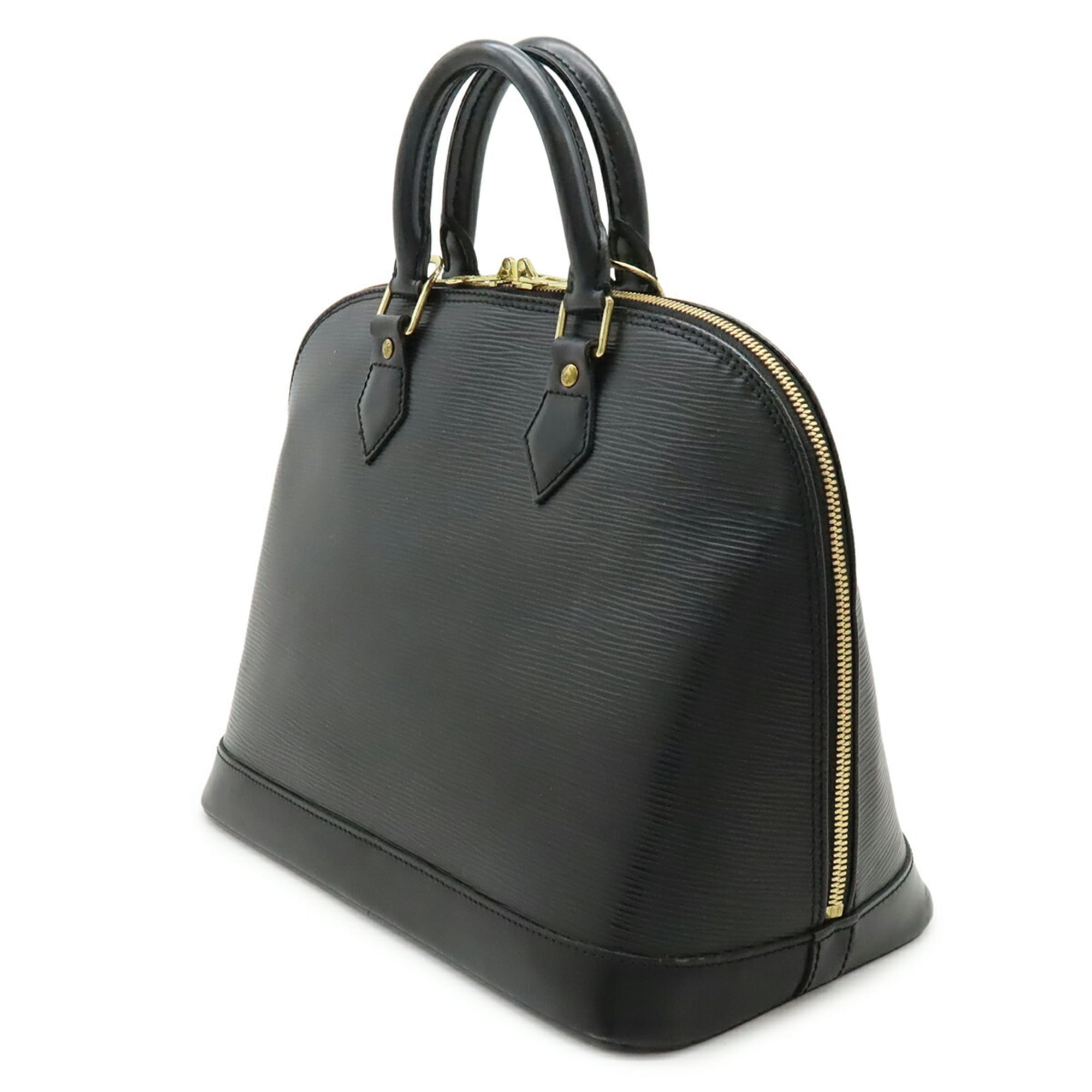 Louis Vuitton Black Noir Epi Leather Handbag (Pre-Owned)