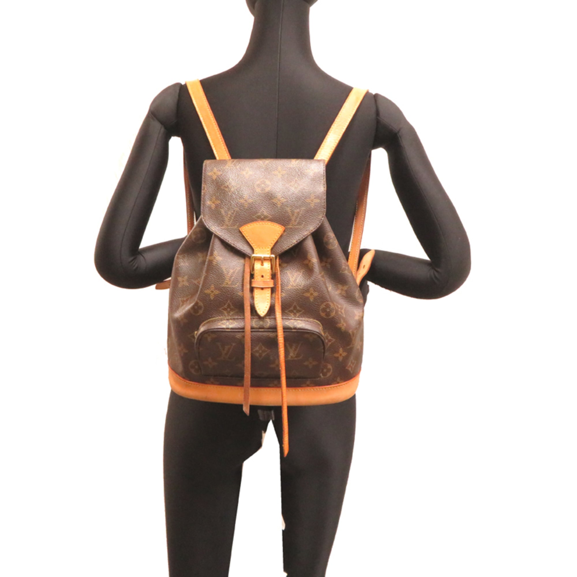 Louis Vuitton Brown Monogram Backpack (Pre-Owned)