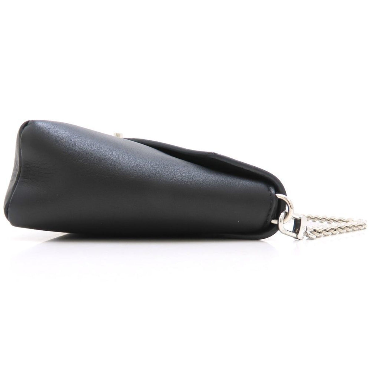 Louis Vuitton Black Leather Shoulder Bag (Pre-Owned)