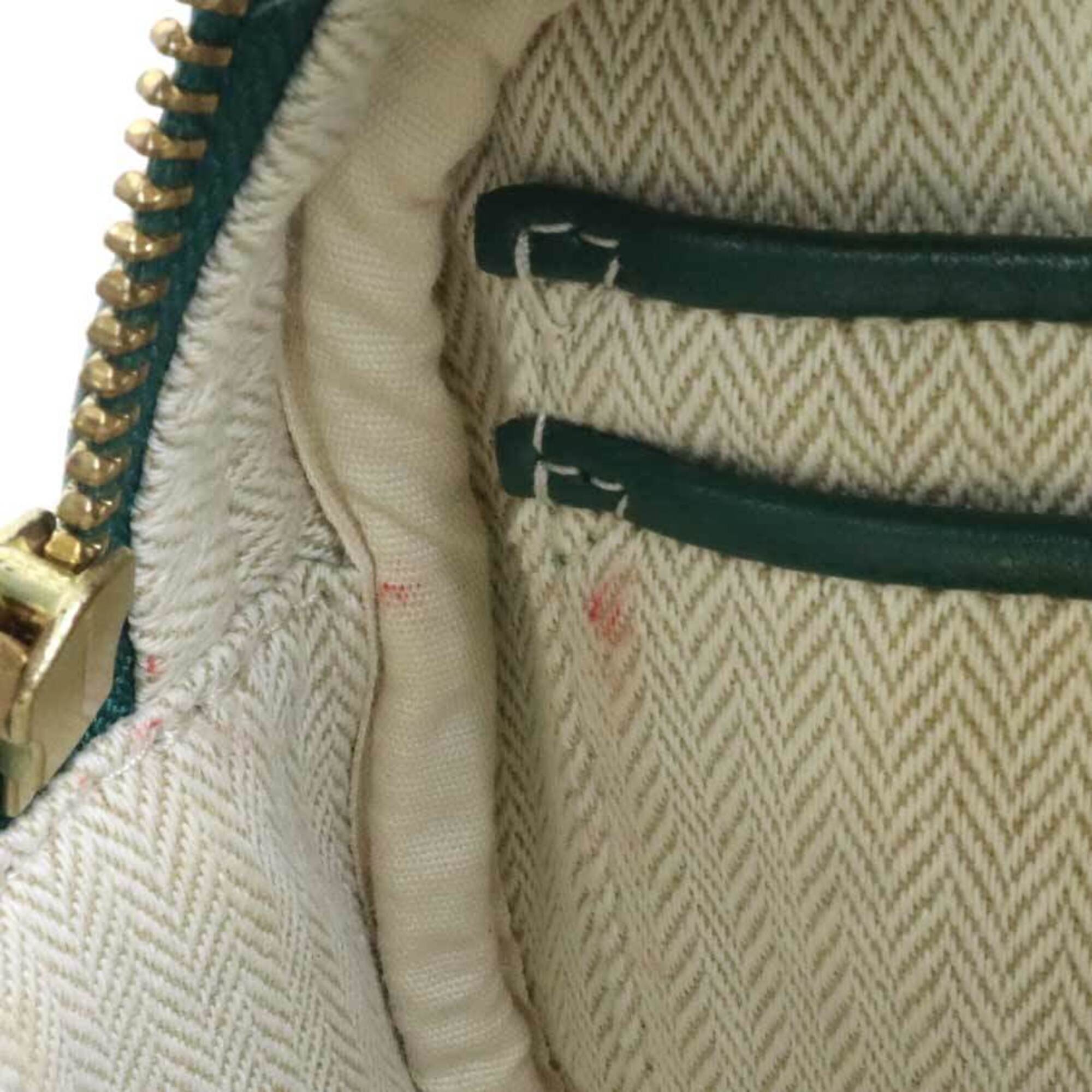 Tory Burch Green Leather Shoulder Bag (Pre-Owned)