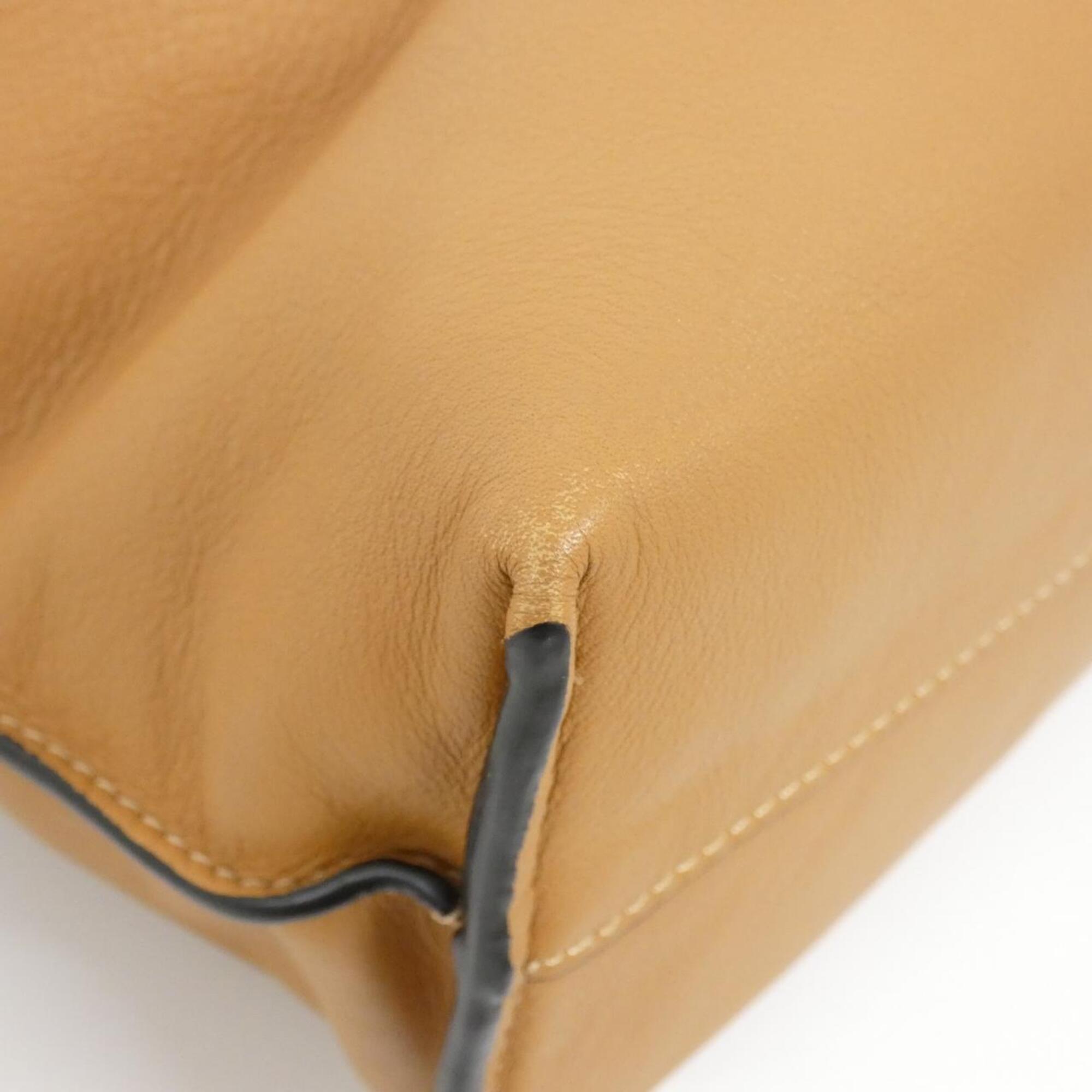 Loewe Beige Leather Handbag (Pre-Owned)