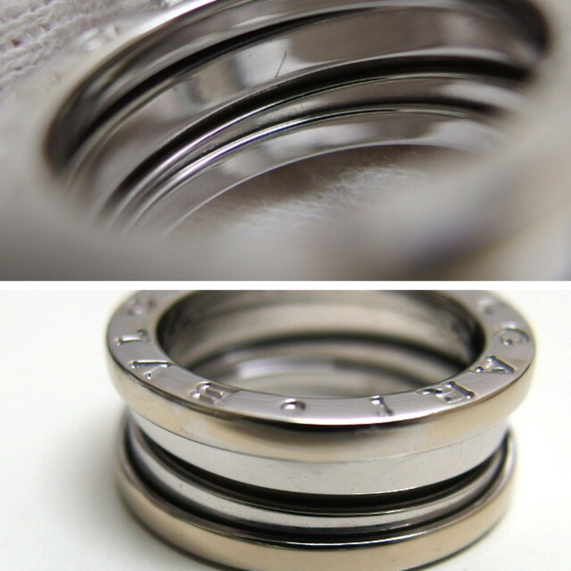 Bvlgari White Gold (18K) Band Ring (Pre-Owned)