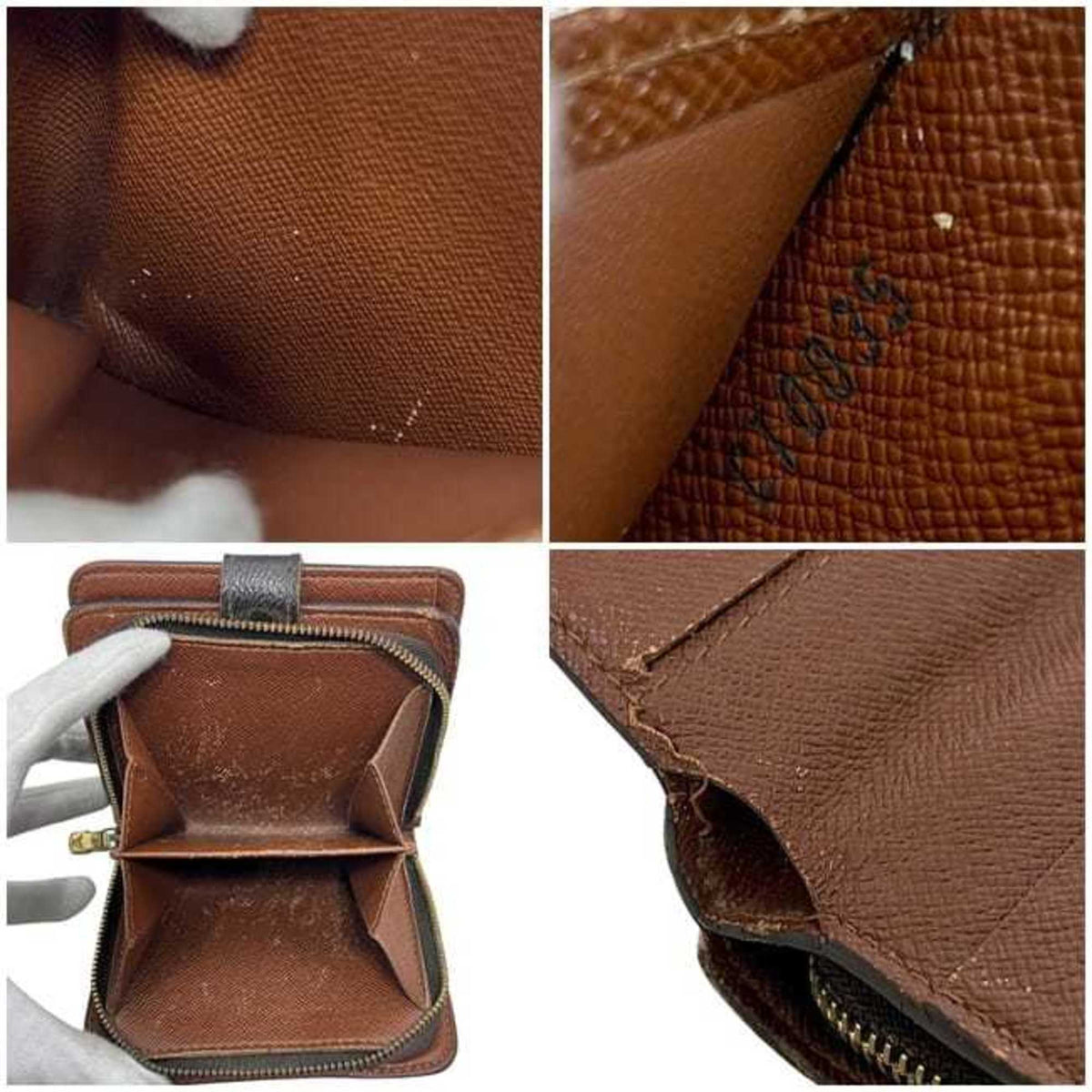 Louis Vuitton Brown Monogram Wallet (Bi-Fold) (Pre-Owned)