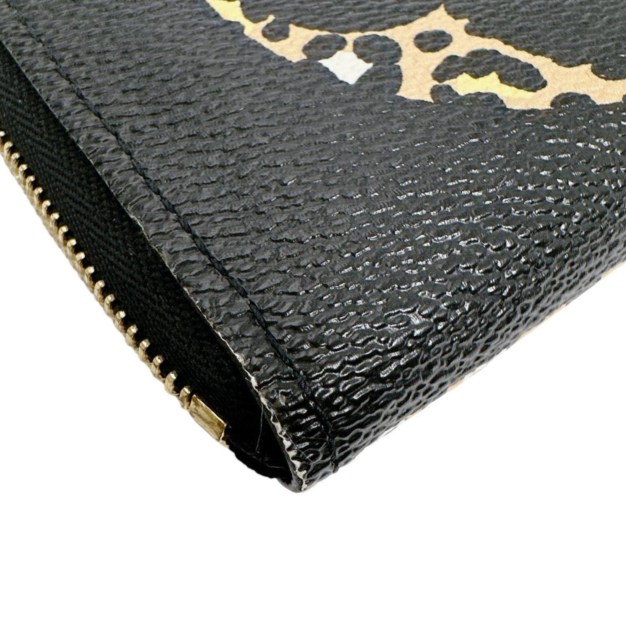 Louis Vuitton Black Monogram Or Yellow Monogram Coin Purse/Coin Case (Pre-Owned)