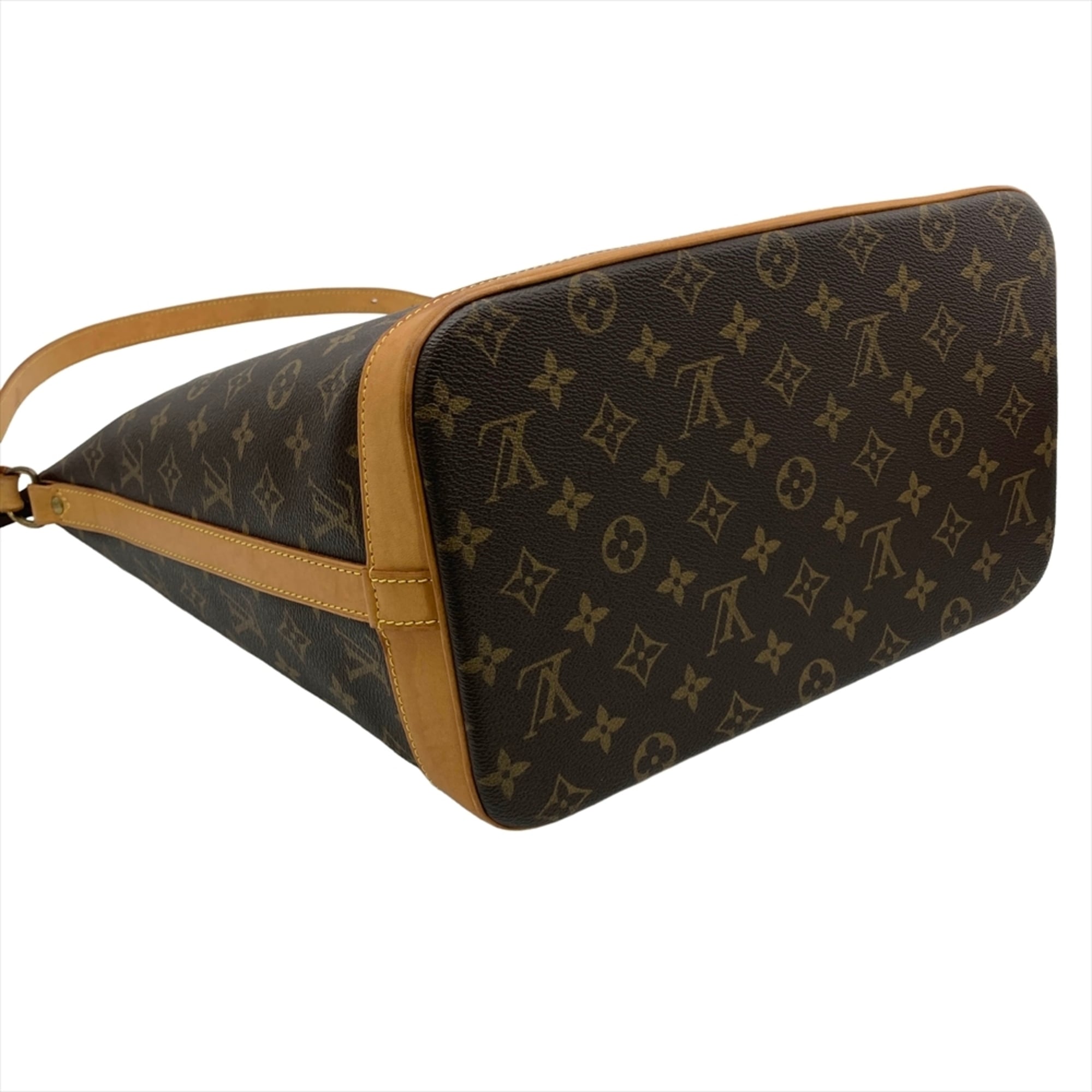 Louis Vuitton Brown Monogram Canvas Shoulder Bag (Pre-Owned)