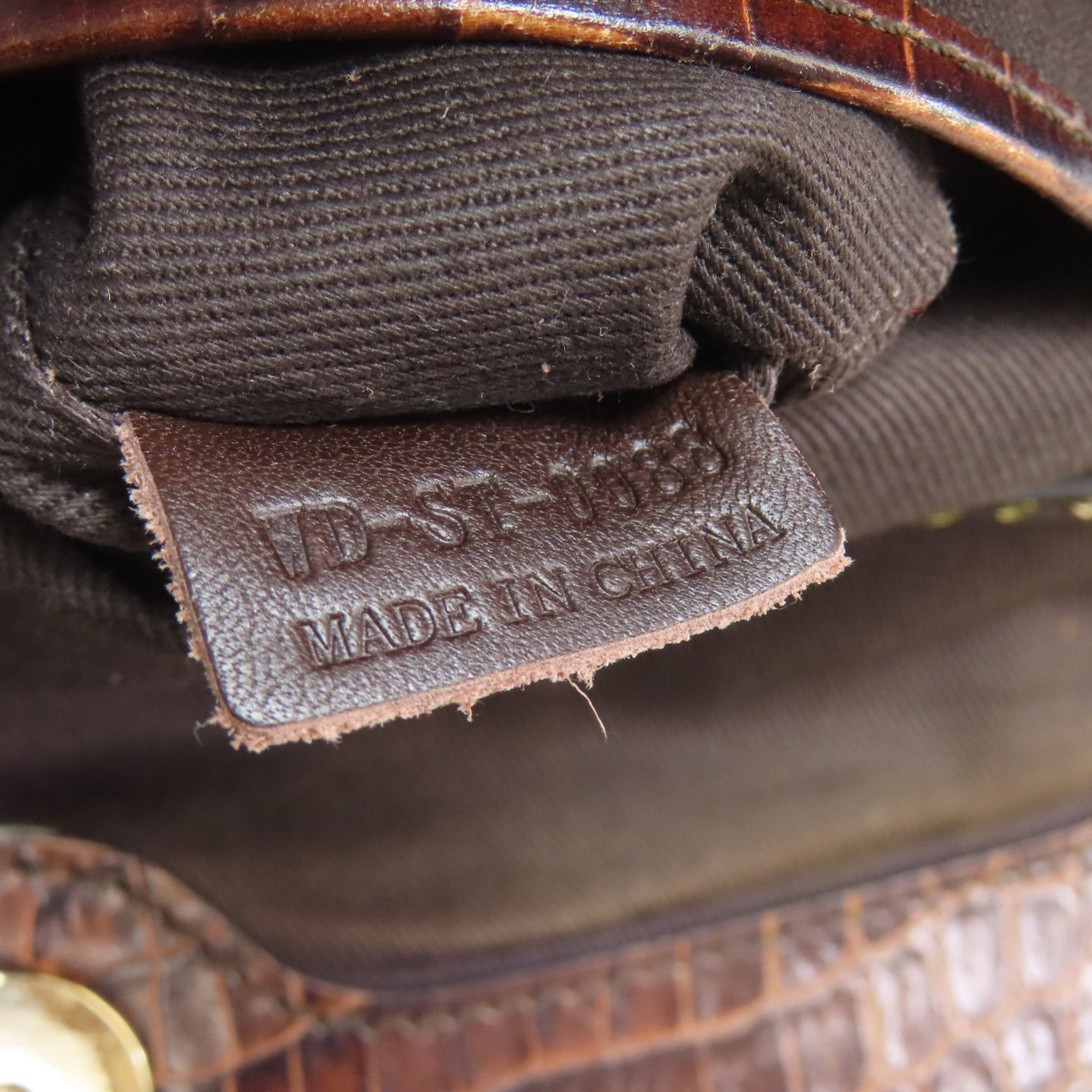 Celine Brown Canvas Handbag (Pre-Owned)