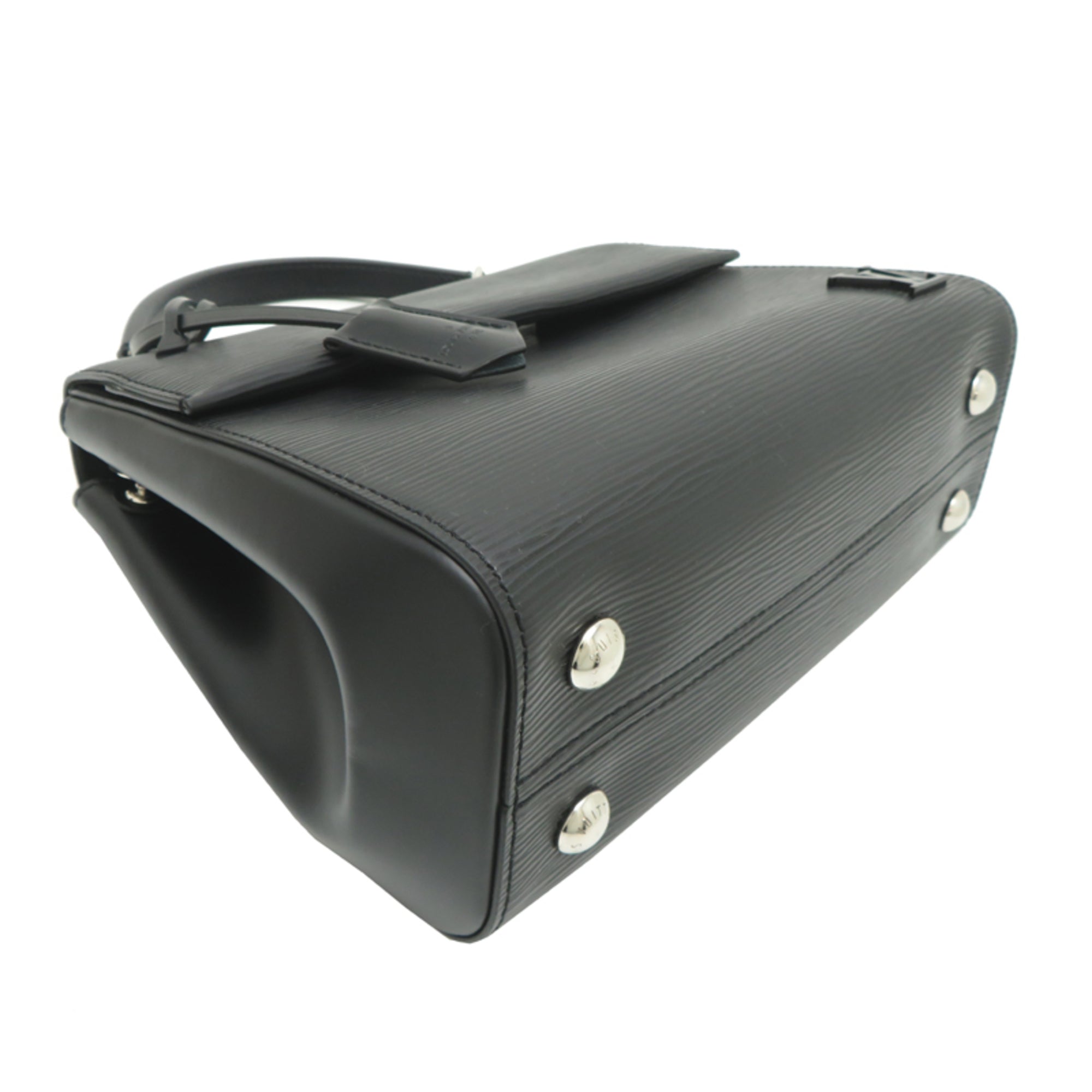Louis Vuitton Black Noir Epi Leather Handbag (Pre-Owned)