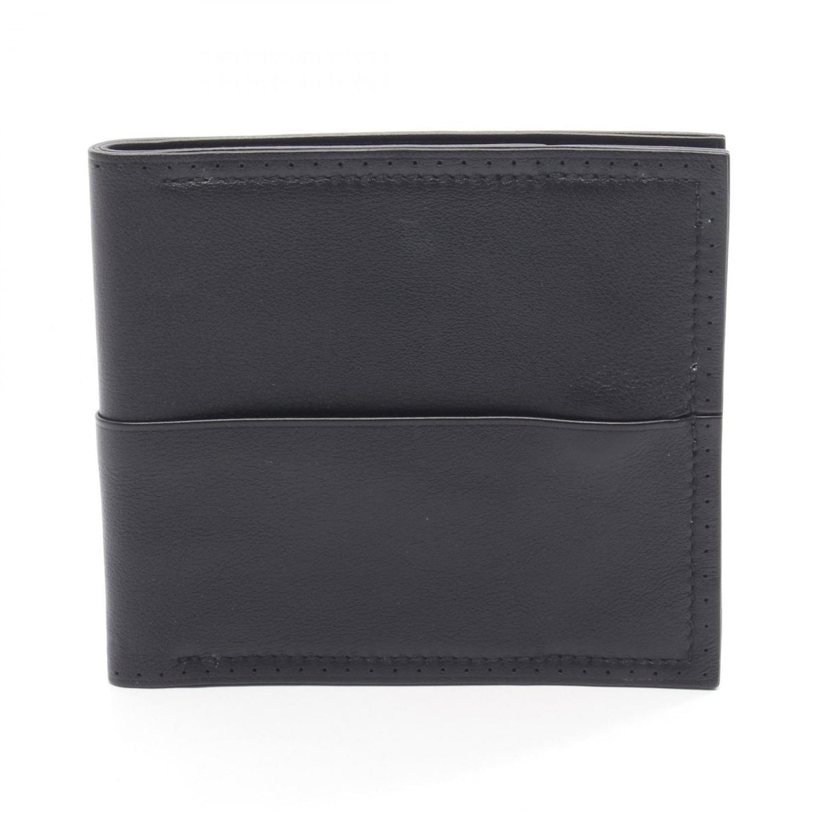 Hermes Black Swift Leather Leather Wallet (Bi-Fold) (Pre-Owned)